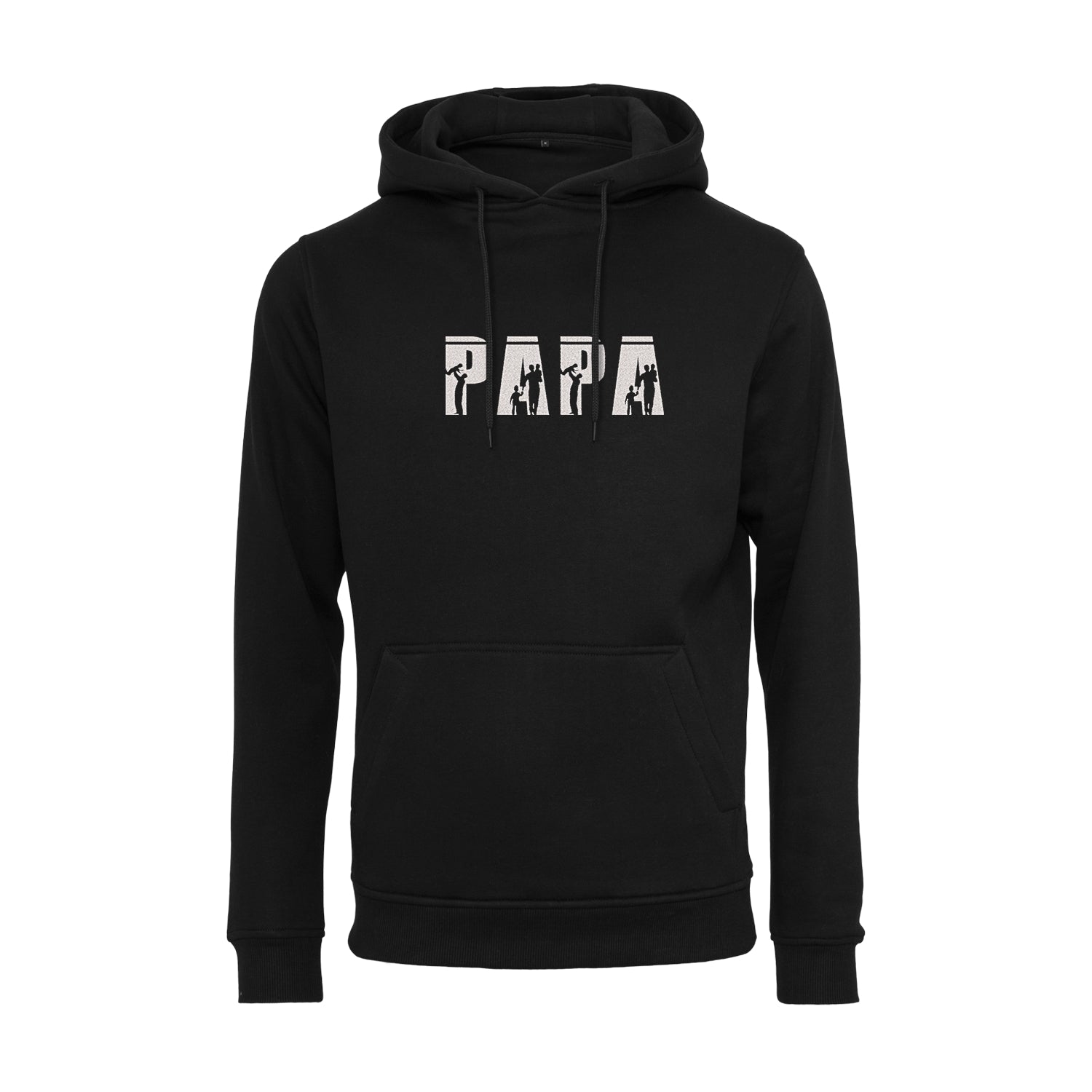 Bluza z kapturem "Papa Sign" z haftem | Bluza z kapturem dla taty | Personalizowany prezent dla Papy Haft z radości