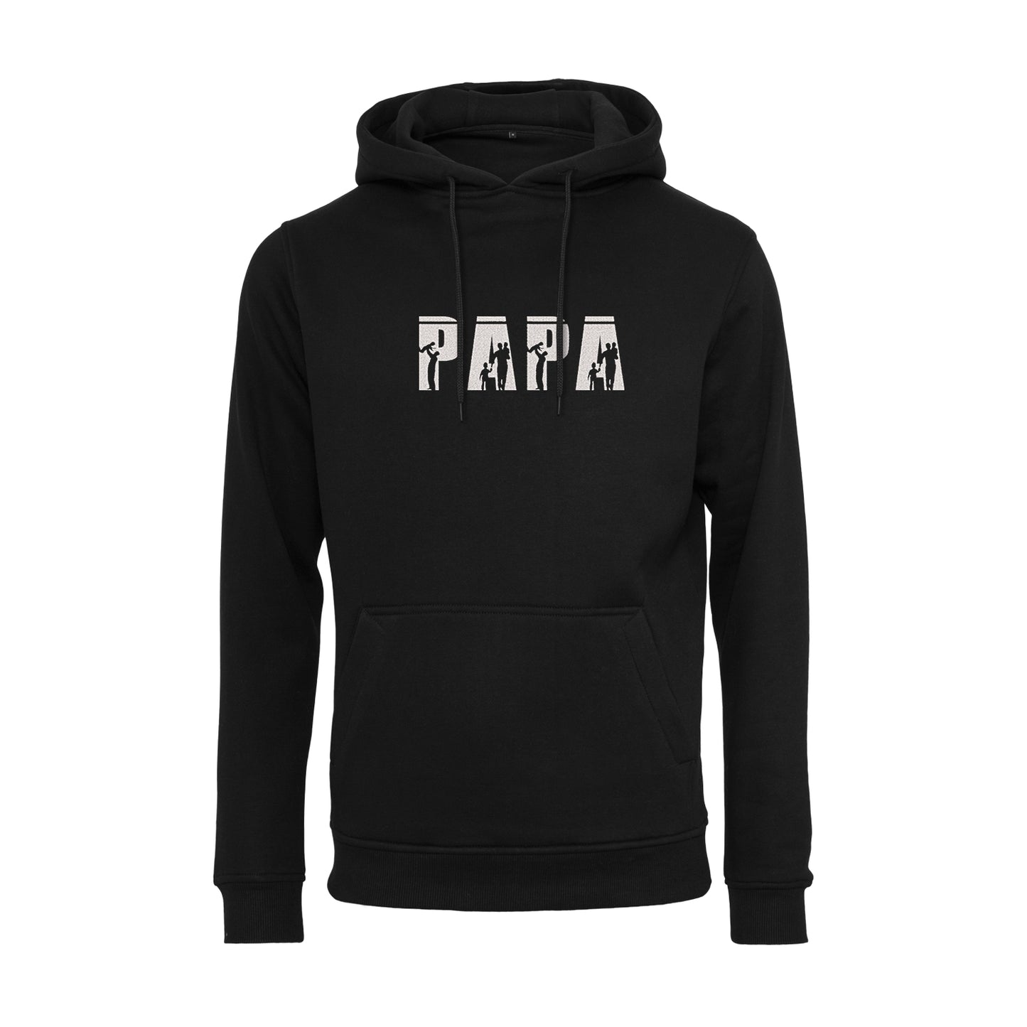 Bluza z kapturem "Papa Sign" z haftem | Bluza z kapturem dla taty | Personalizowany prezent dla Papy