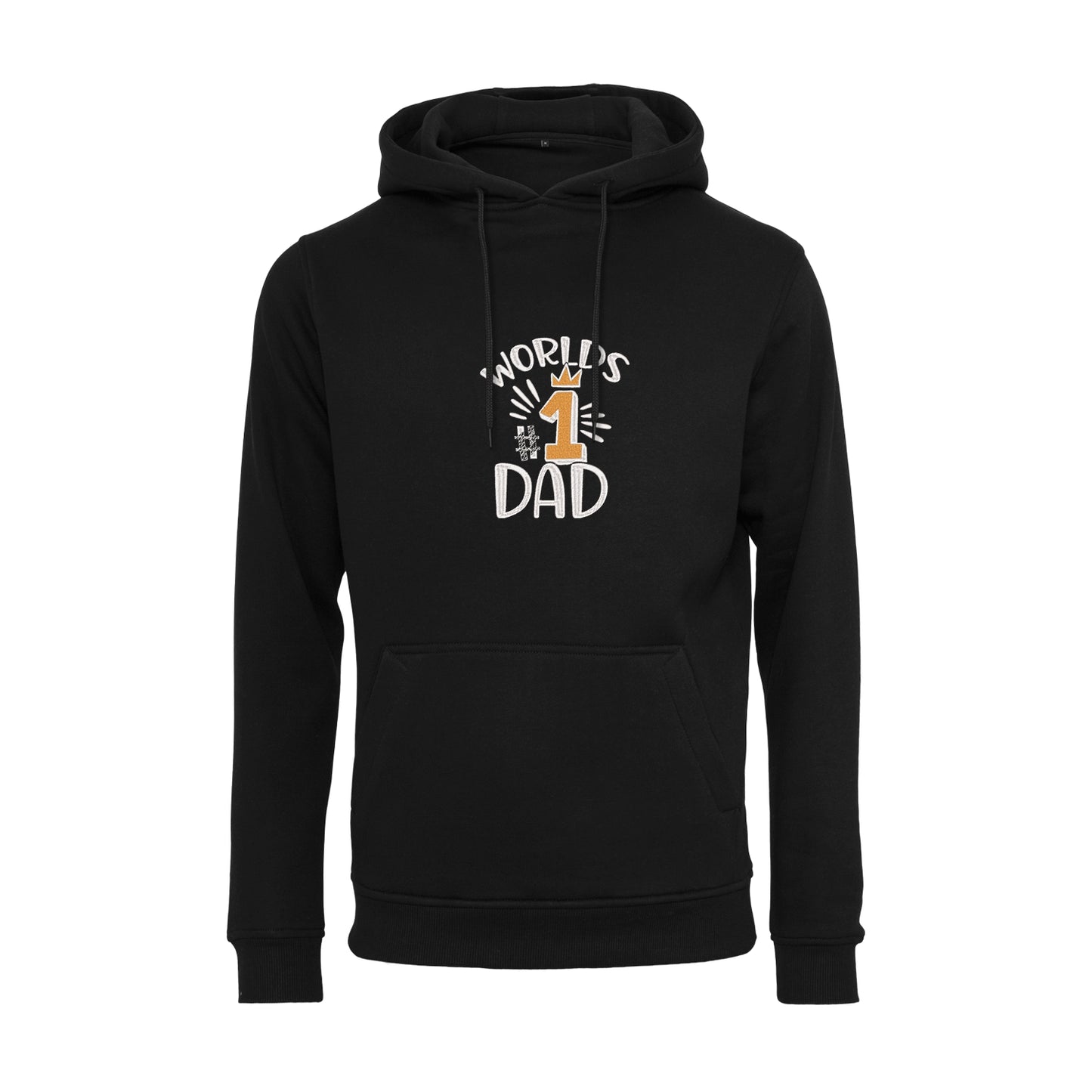 Bluza z kapturem „World’s No.1 Dad” z haftem – idealna na prezent dla najlepszego taty
