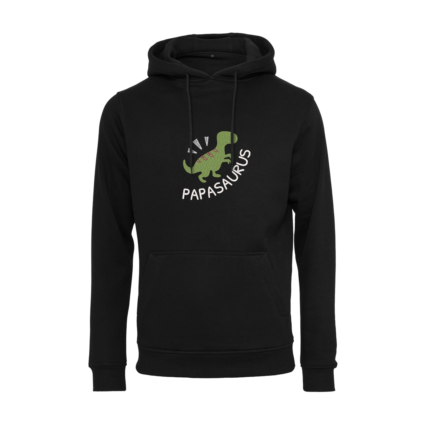Bluza z kapturem "Papasaurus" z haftem dla taty | Prezent na Dzień Ojca | Bluza z kapturem z dinozaurem
