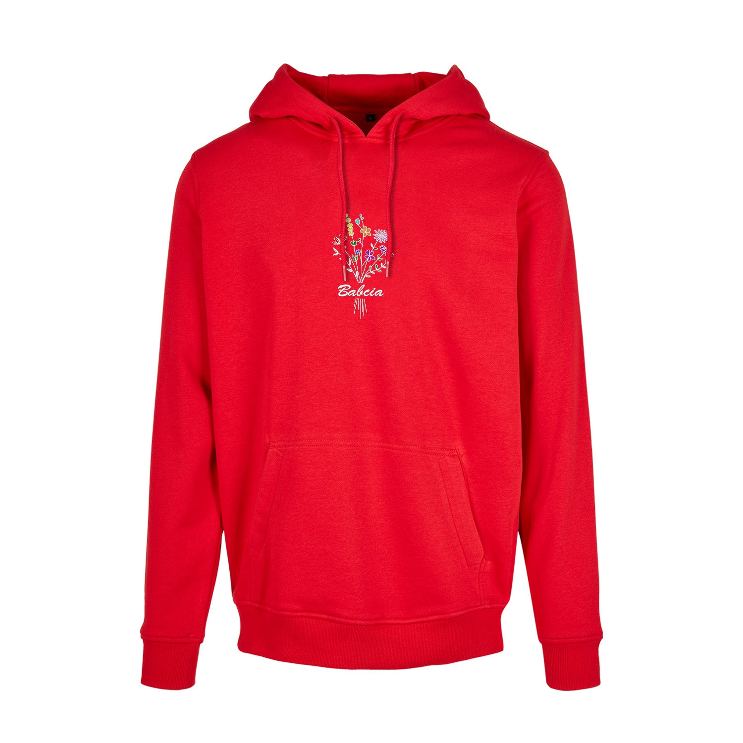 Bluza „Babcia” – haftowany bukiet kwiatów Haft z radości - nadruki i haft na odzieży Warszawa