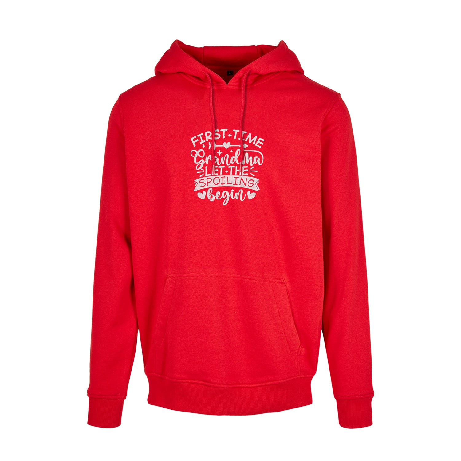 Bluza First Time Grandma – idealny upominek dla świeżej Babci Haft z radości - nadruki i haft na odzieży Warszawa