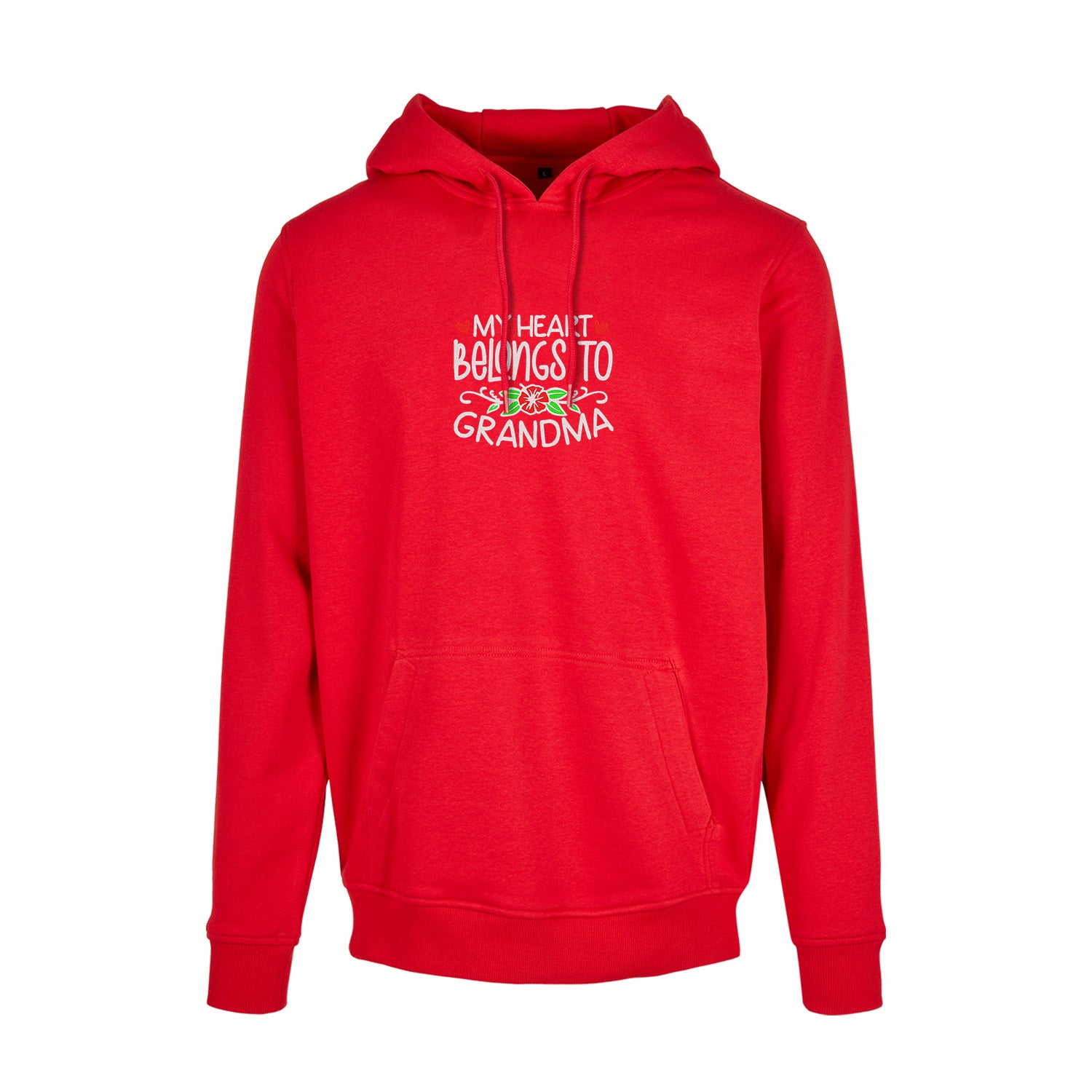 Bluza My Heart Belongs to Grandma – pełna miłości i wdzięczności Haft z radości - nadruki i haft na odzieży Warszawa