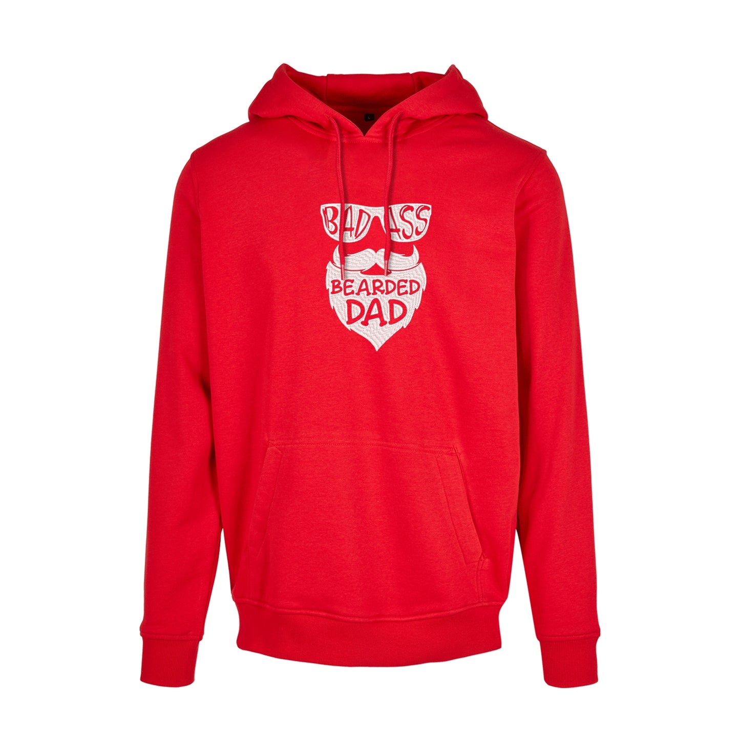 Bluza z kapturem "Bearded Dad" z haftem | Prezent dla brodatego taty | Wysokiej jakości bluza męska