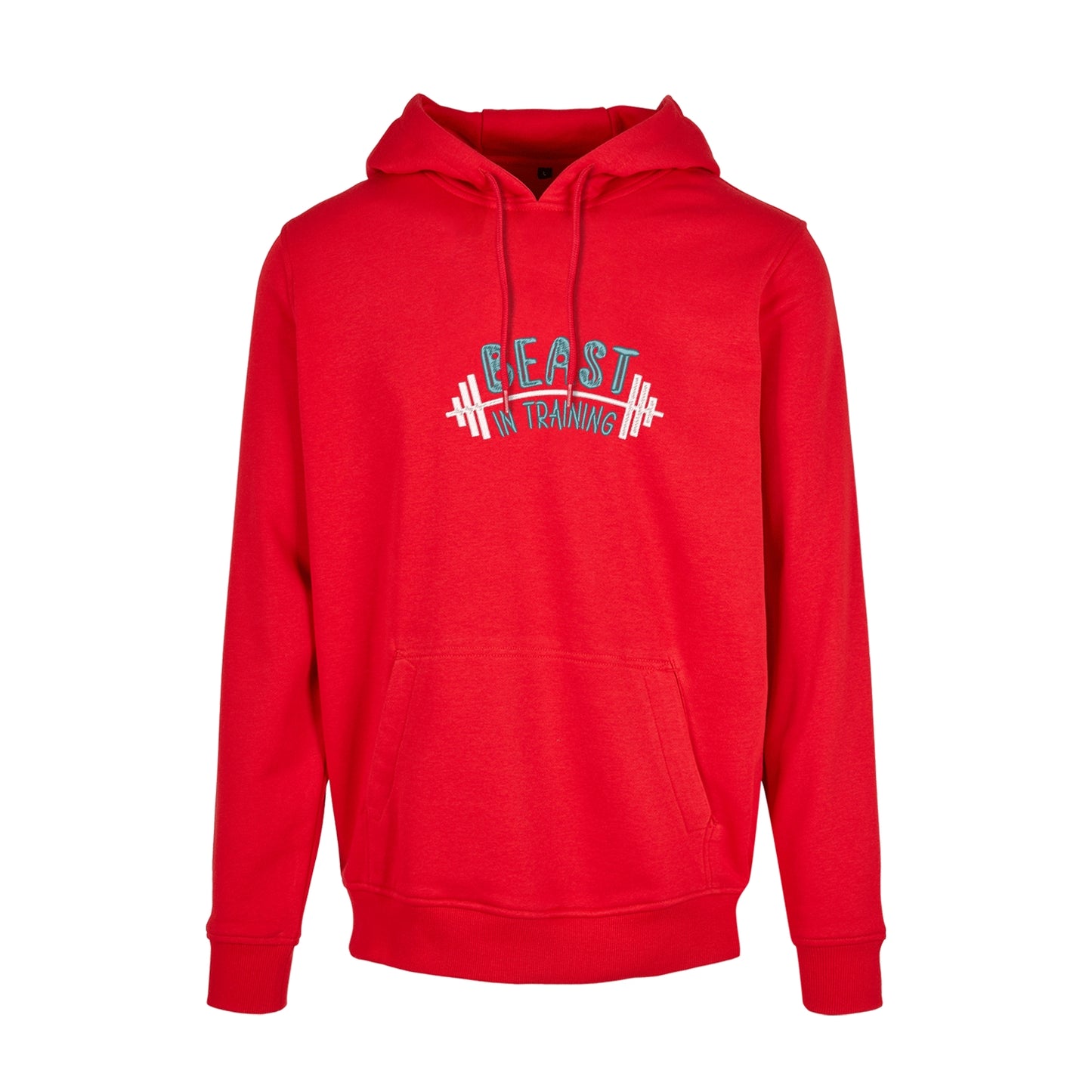 Bluza z kapturem "Beast in Training Dad" z haftem | Prezent dla aktywnego taty | Męska bluza z kapturem