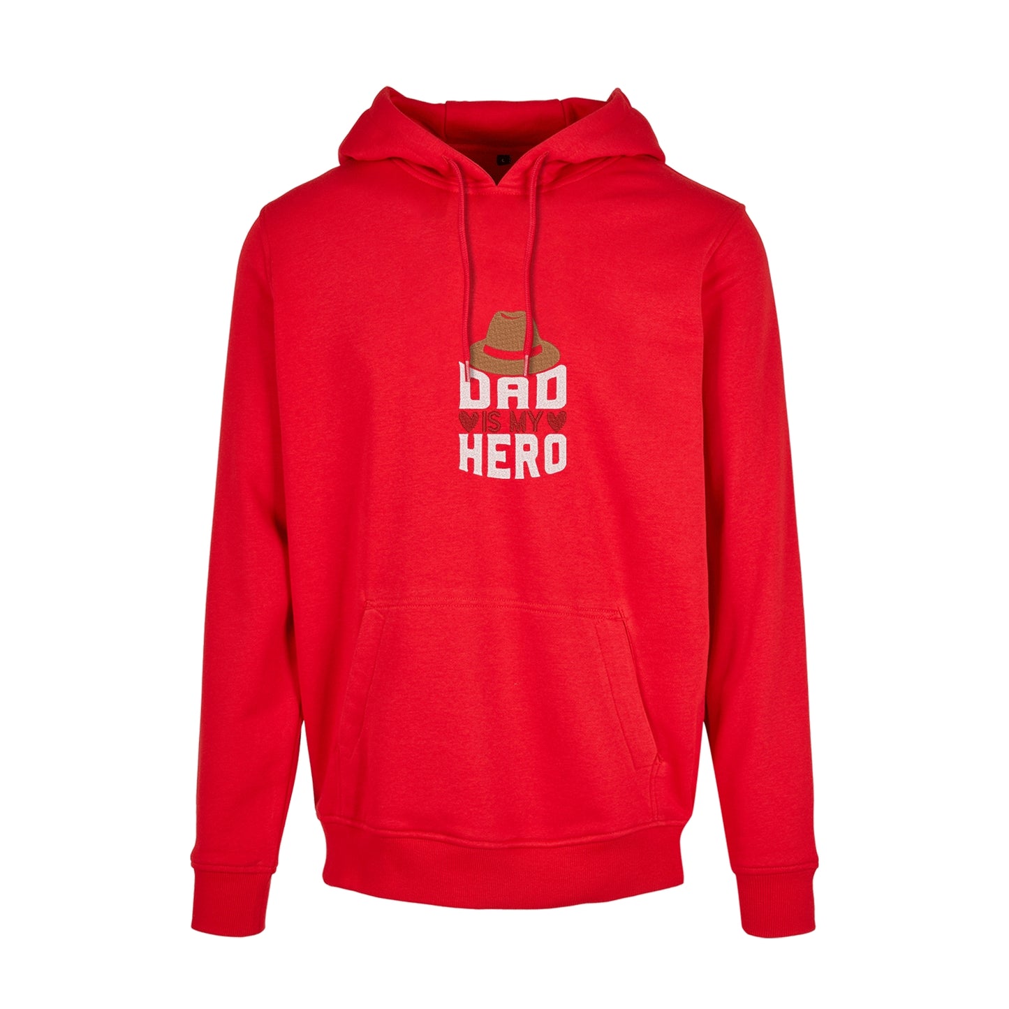 Bluza z kapturem „Dad is My Hero” z haftem komputerowym – idealna na prezent dla taty