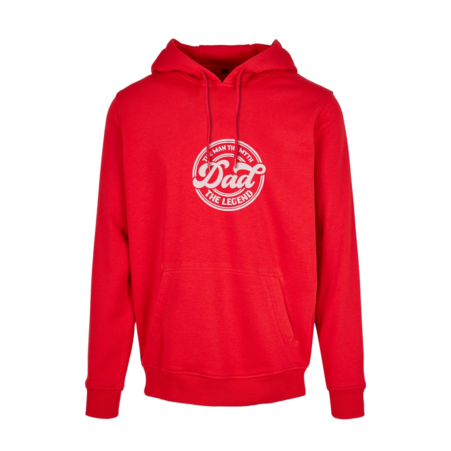 Bluza z kapturem „Dad – The Man, The Myth, The Legend” z haftem | Prezent dla taty z charakterem