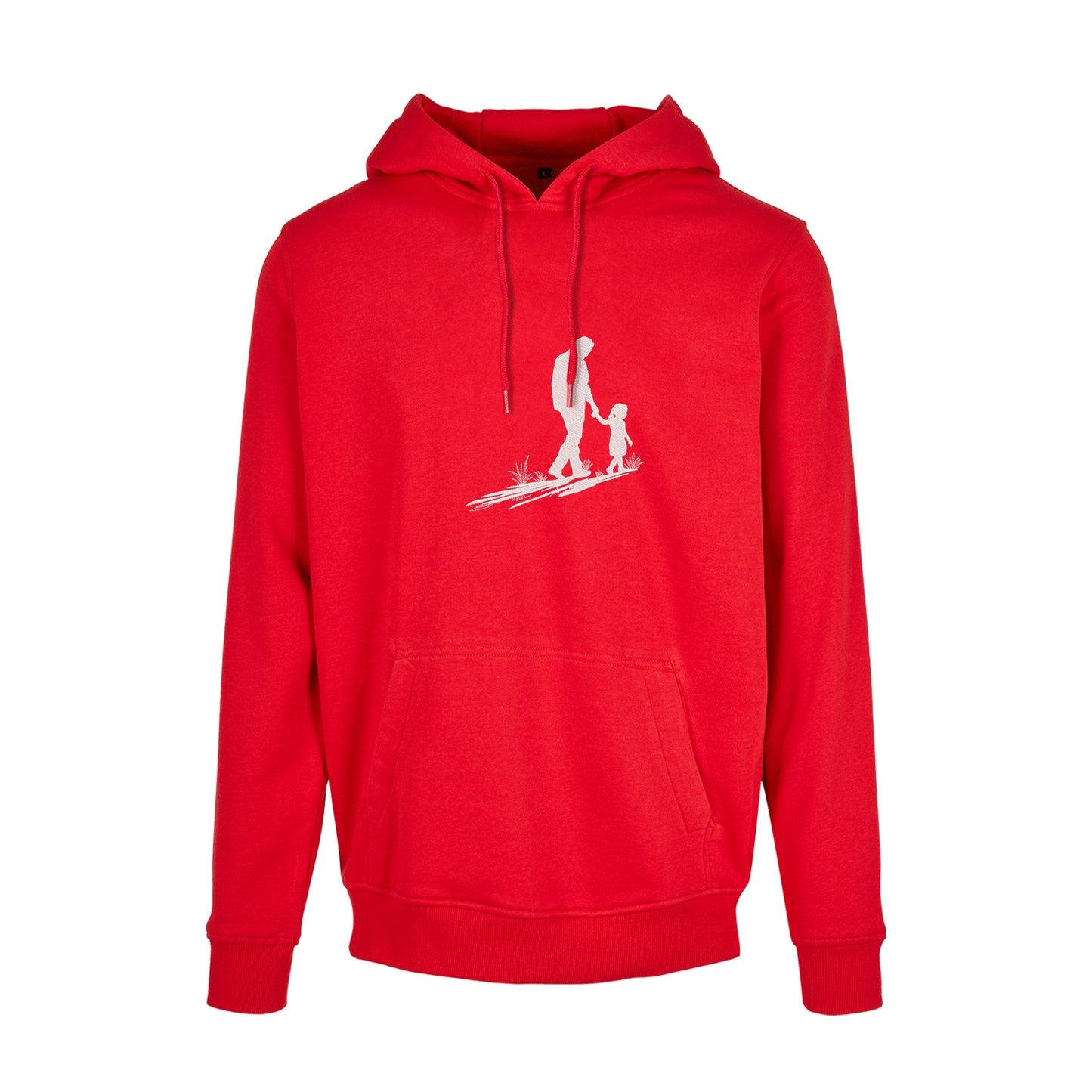 Bluza z kapturem z haftem „Father and Daughter Silhouette” | Emocjonalny prezent dla taty