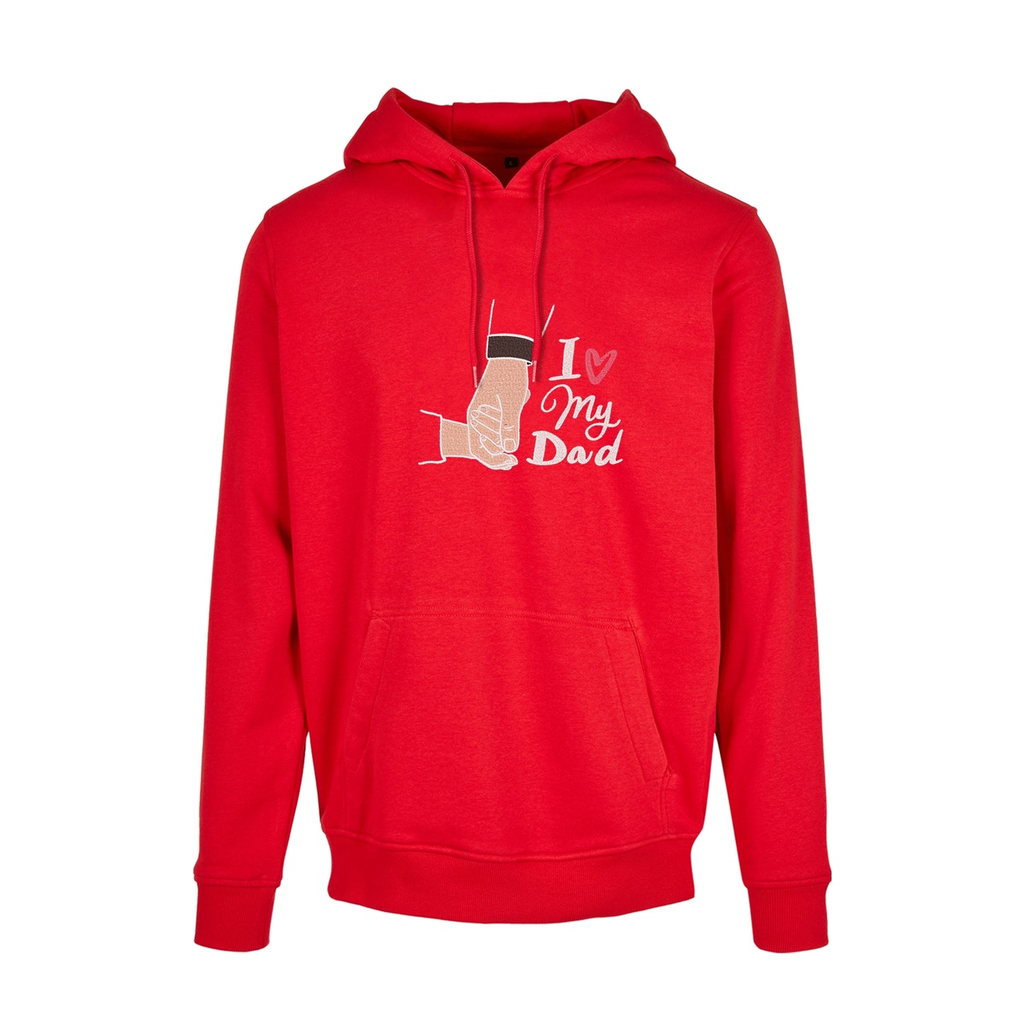Bluza z kapturem "I Love My Dad" z haftem | Prezent dla taty | Bluza z kapturem