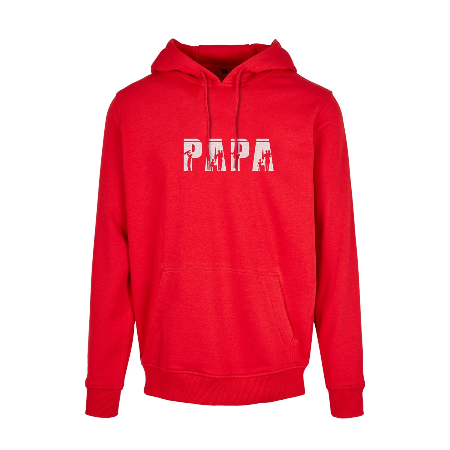 Bluza z kapturem "Papa Sign" z haftem | Bluza z kapturem dla taty | Personalizowany prezent dla Papy Haft z radości