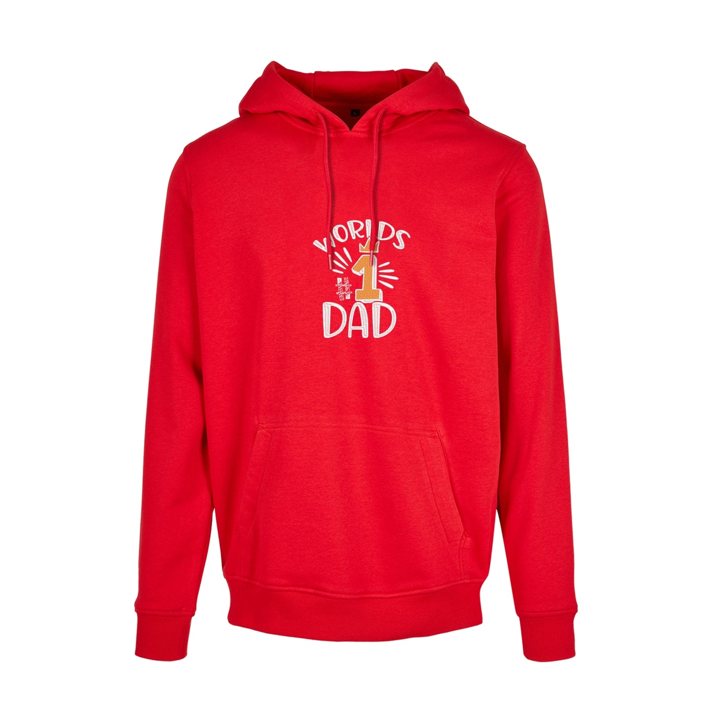 Bluza z kapturem „World’s No.1 Dad” z haftem – idealna na prezent dla najlepszego taty