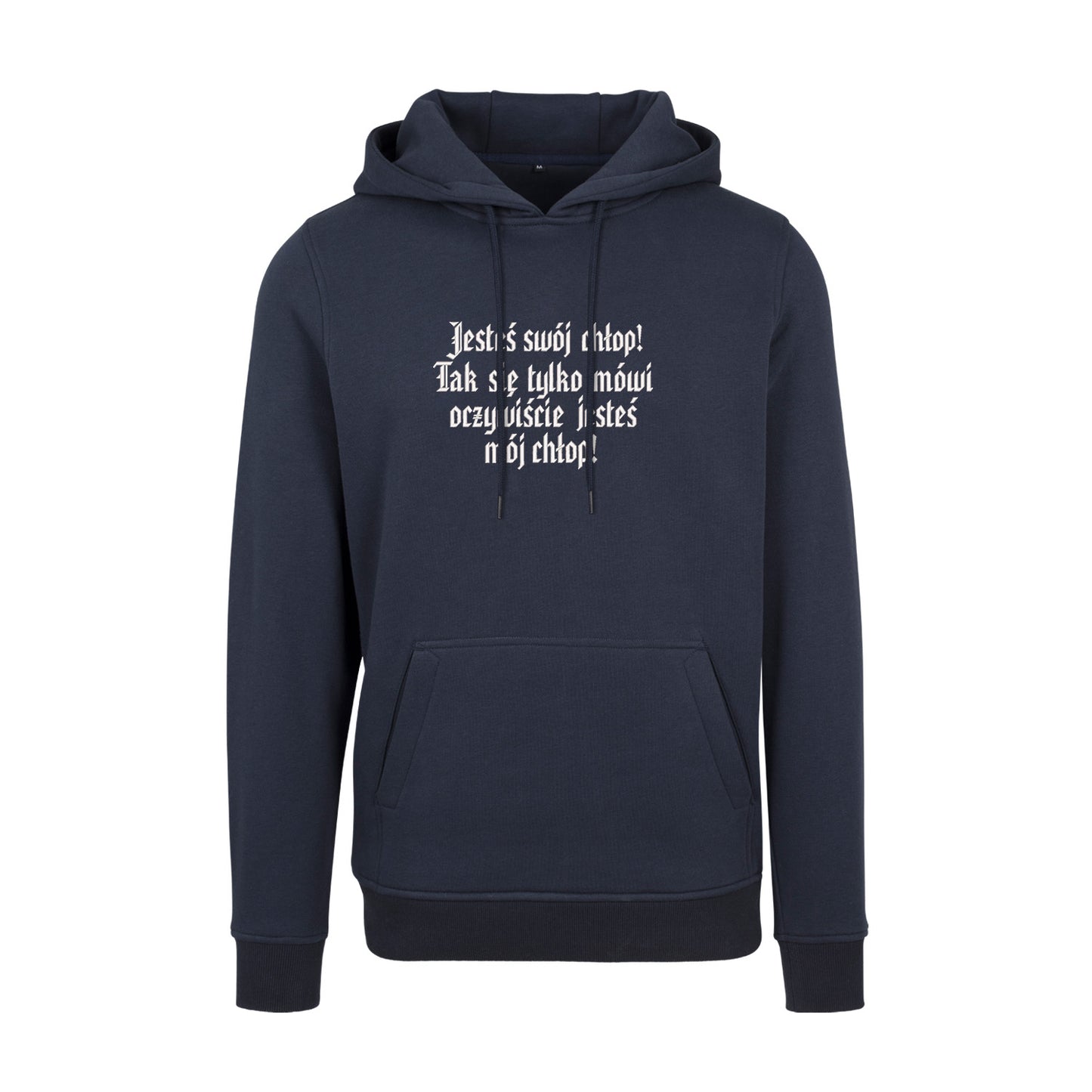 Bluza z haftem 3D „Jesteś swój chłop! Tak się tylko mówi, oczywiście jesteś mój chłop!” Haft z radości - nadruki i haft na odzieży Warszawa