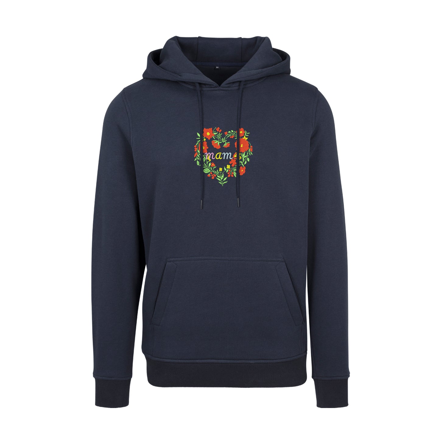Bluza z haftem Floral Mom Embroidery – serce pełne kwiatów dla mamy Haft z radości - nadruki i haft na odzieży Warszawa