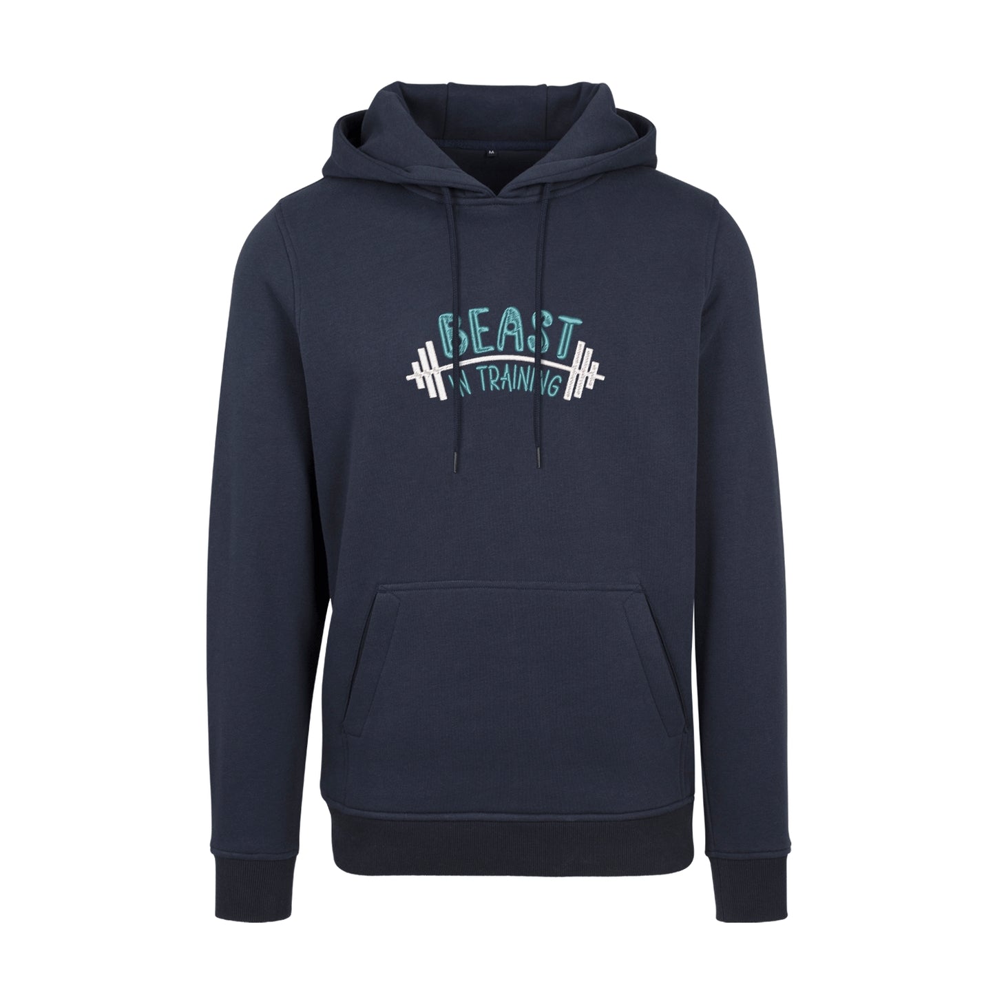 Bluza z kapturem "Beast in Training Dad" z haftem | Prezent dla aktywnego taty | Męska bluza z kapturem