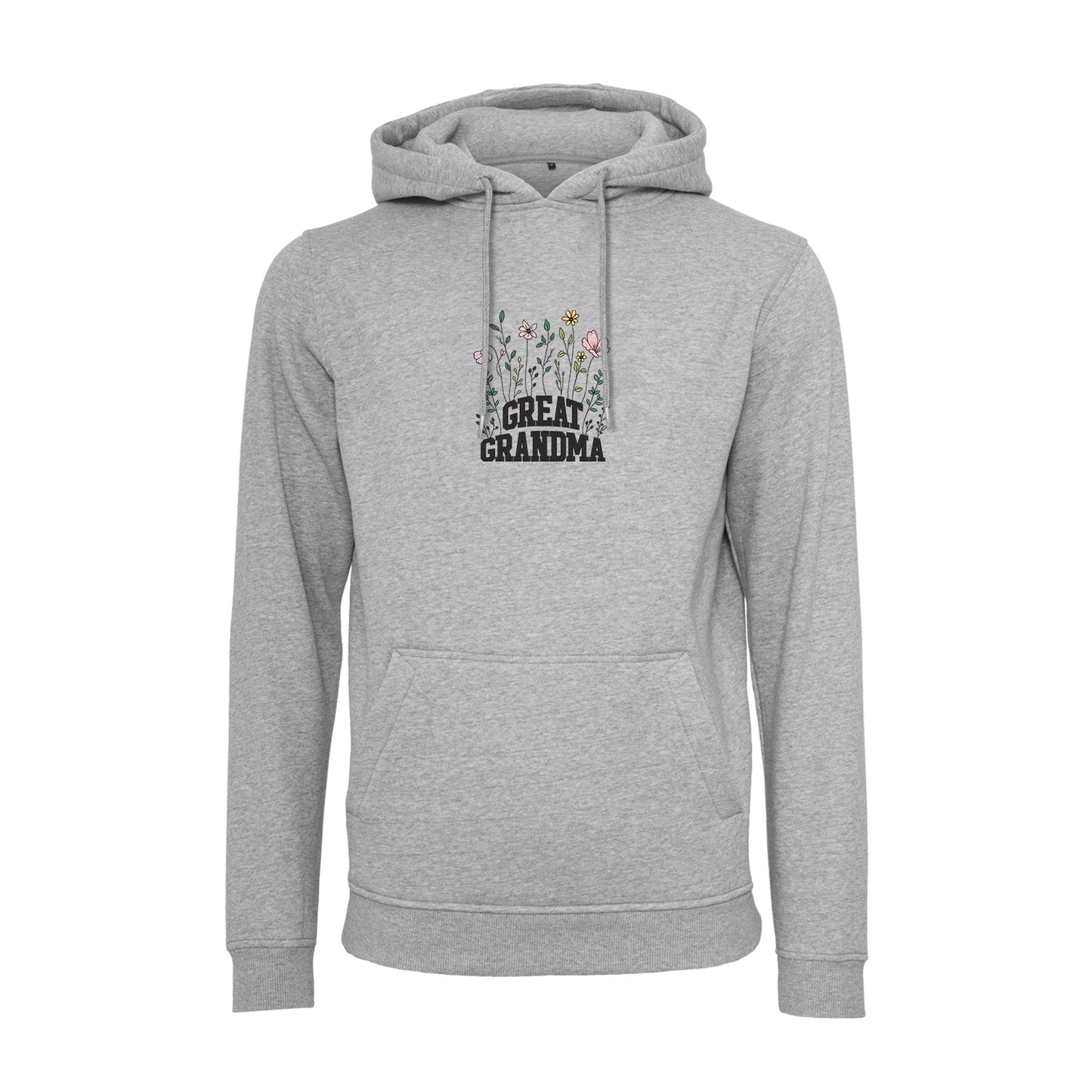 Bluza Great Grandma – kwiatowy haft dla wyjątkowej prababci Haft z radości - nadruki i haft na odzieży Warszawa