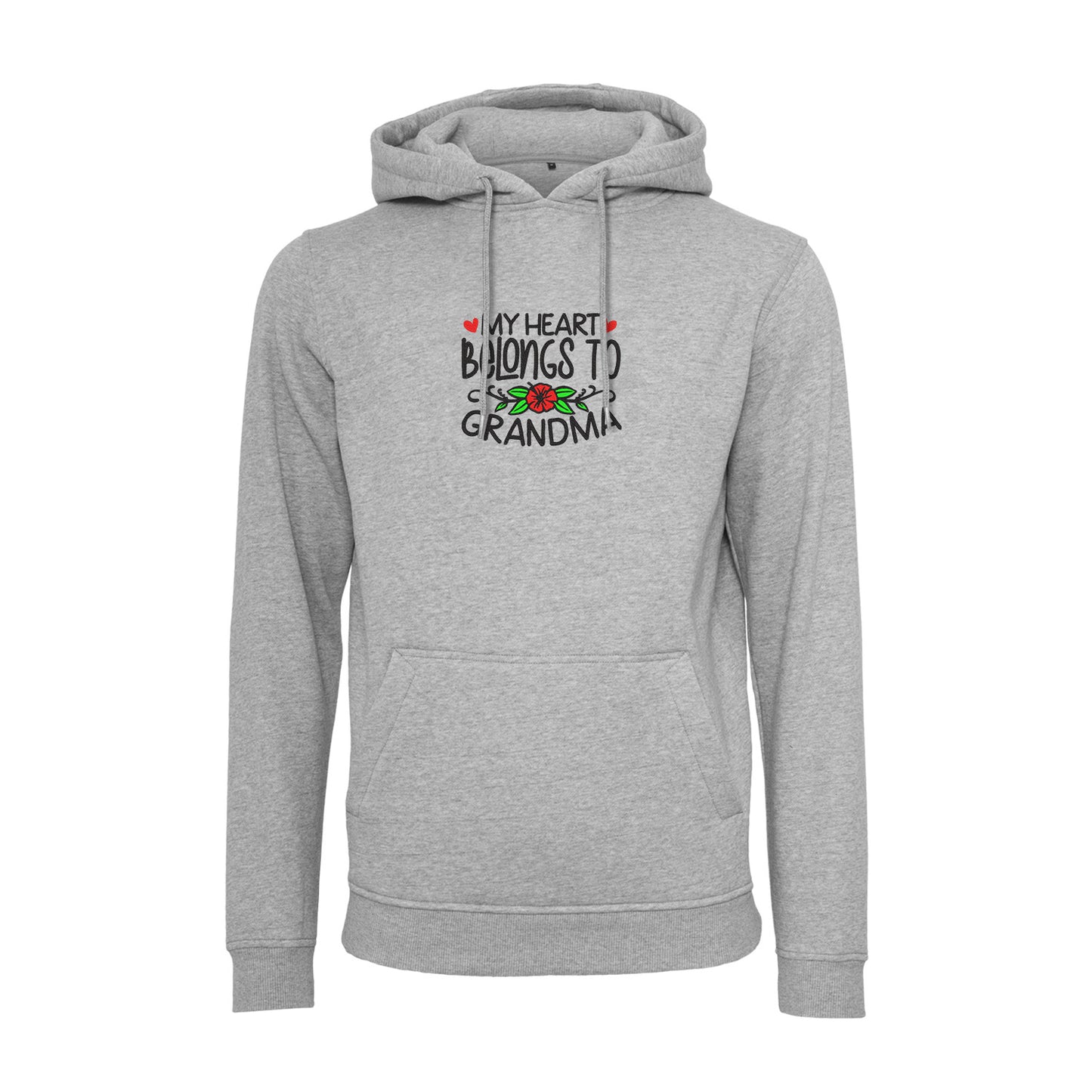 Bluza My Heart Belongs to Grandma – pełna miłości i wdzięczności Haft z radości - nadruki i haft na odzieży Warszawa