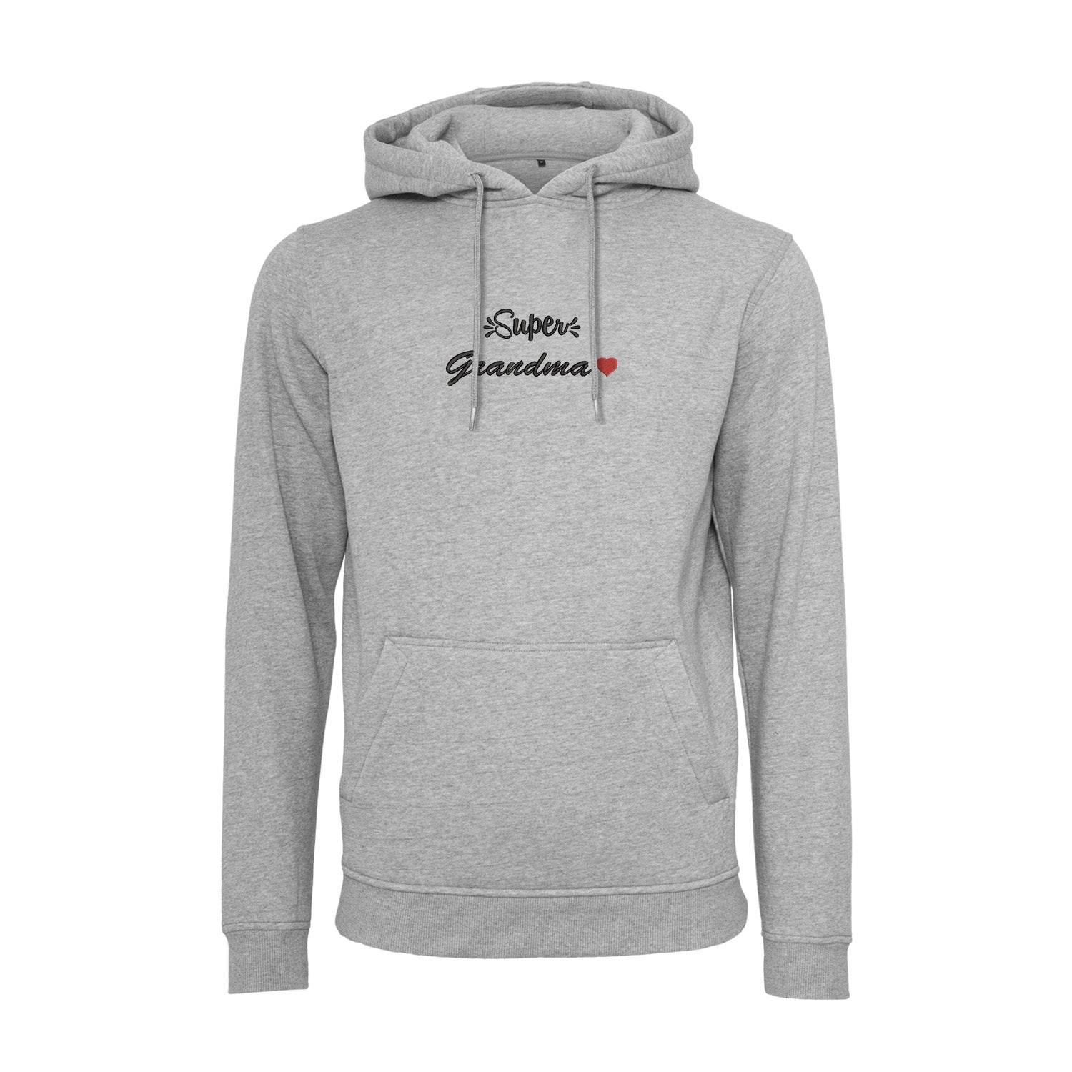 Bluza Super Grandma – klasyczny haft dla babci-superbohaterki Haft z radości - nadruki i haft na odzieży Warszawa