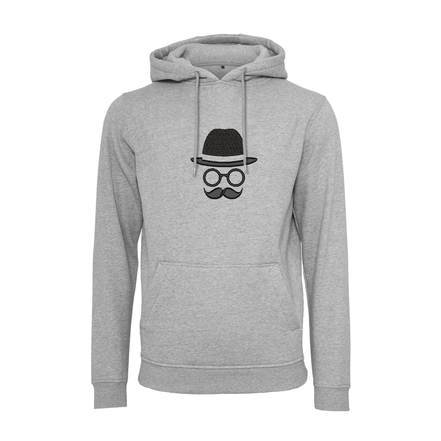 Bluza męska „Father with Moustache” z haftem – elegancki prezent dla taty, różne kroje Haft z radości - nadruki i haft na odzieży Warszawa