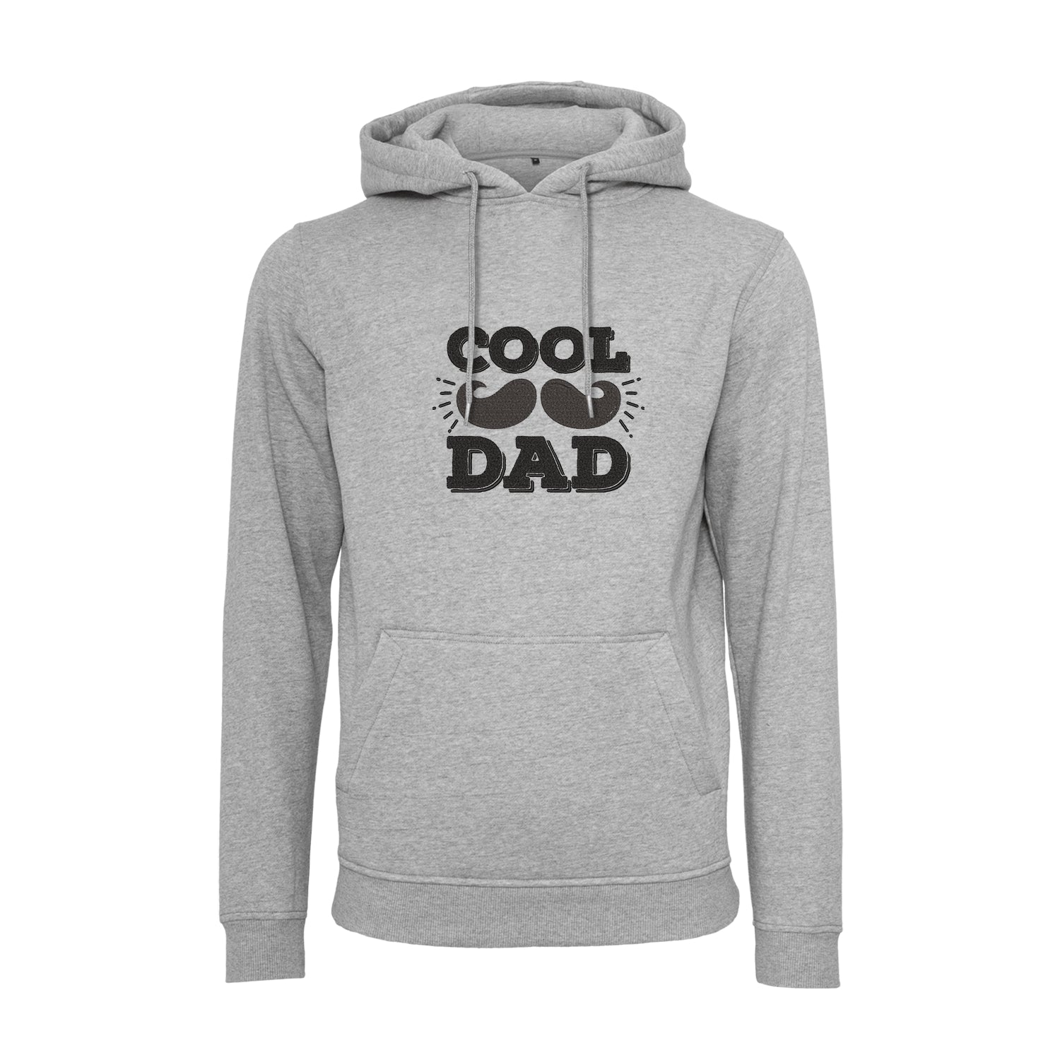 Bluza z kapturem męska z haftem „Cool Dad” – Prezent dla fajnego taty | Stylowa bluza z kapturem