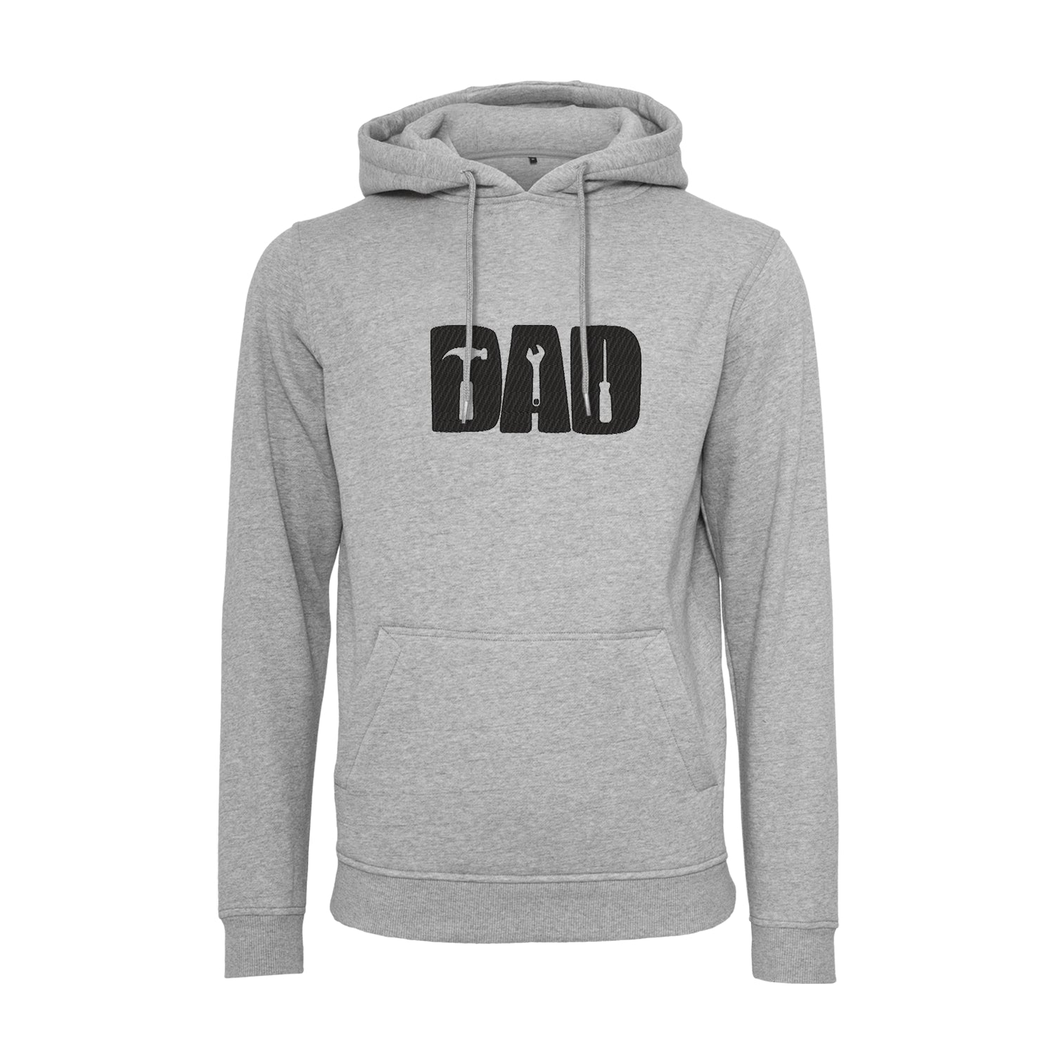 Bluza z kapturem z haftem „Dad” – Klasyczna bluza z kapturem dla taty | Prezent dla ojca