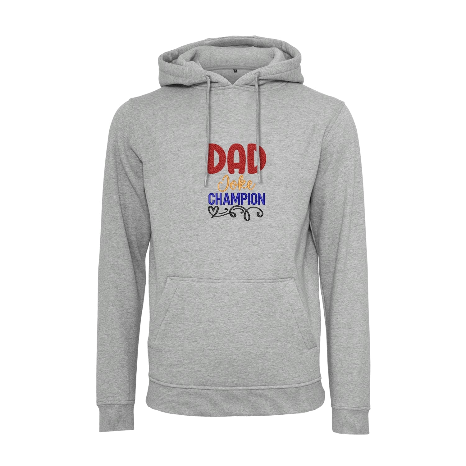 Bluza z kapturem „Dad Joke Champion” z haftem – śmieszny prezent dla taty z poczuciem humoru
