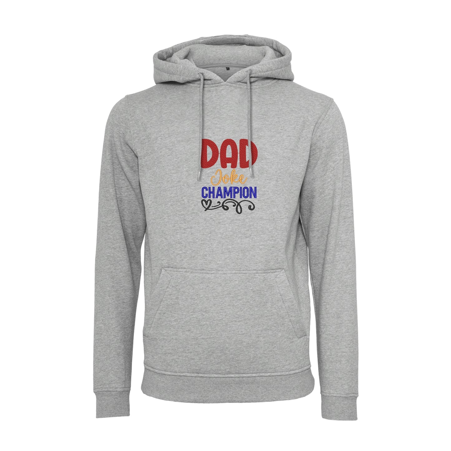 Bluza z kapturem „Dad Joke Champion” z haftem – śmieszny prezent dla taty z poczuciem humoru