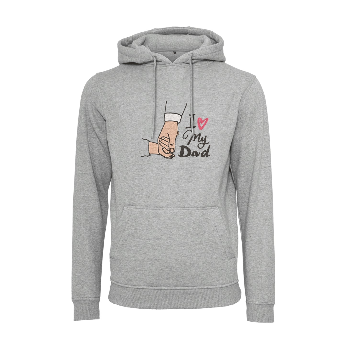 Bluza z kapturem "I Love My Dad" z haftem | Prezent dla taty | Bluza z kapturem