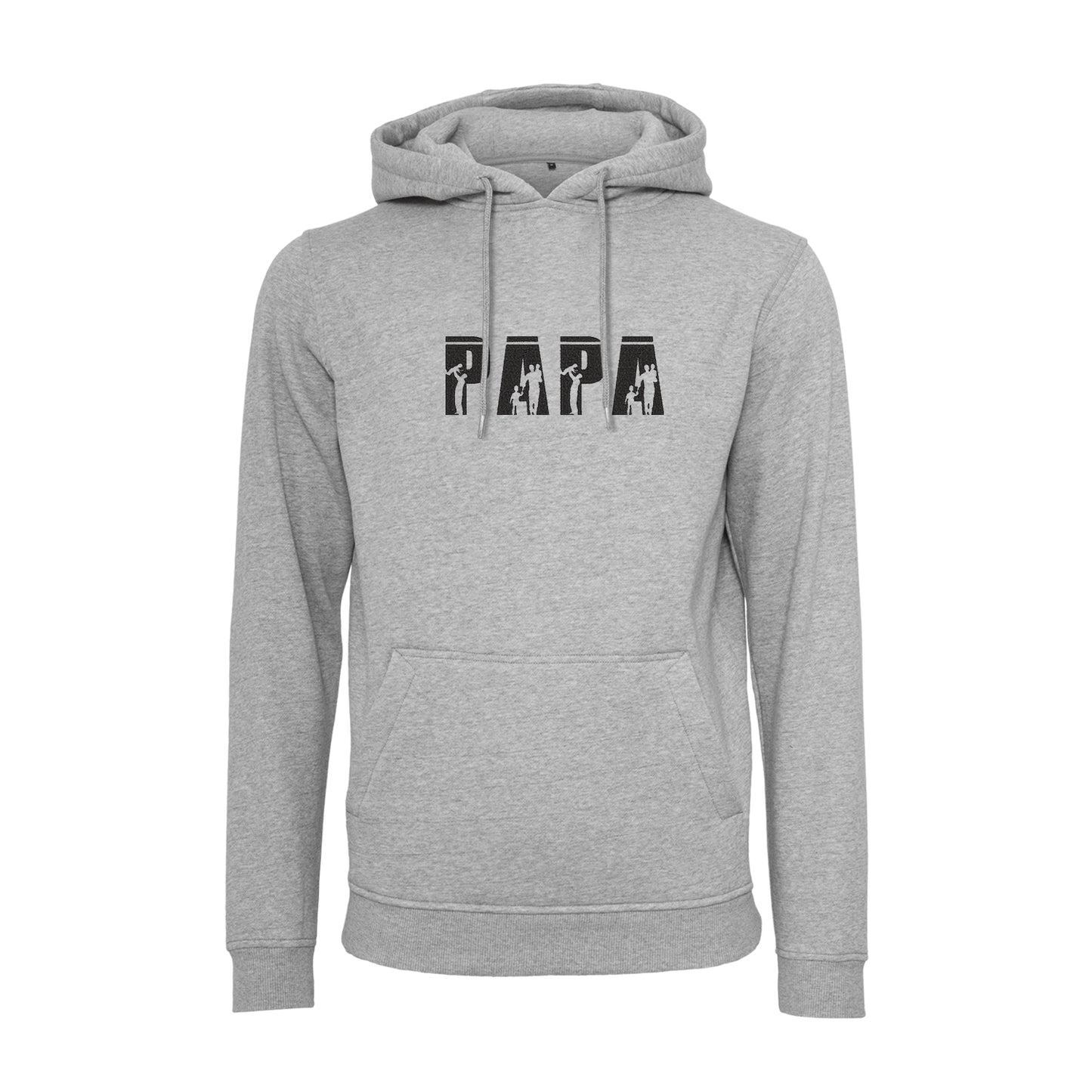 Bluza z kapturem "Papa Sign" z haftem | Bluza z kapturem dla taty | Personalizowany prezent dla Papy