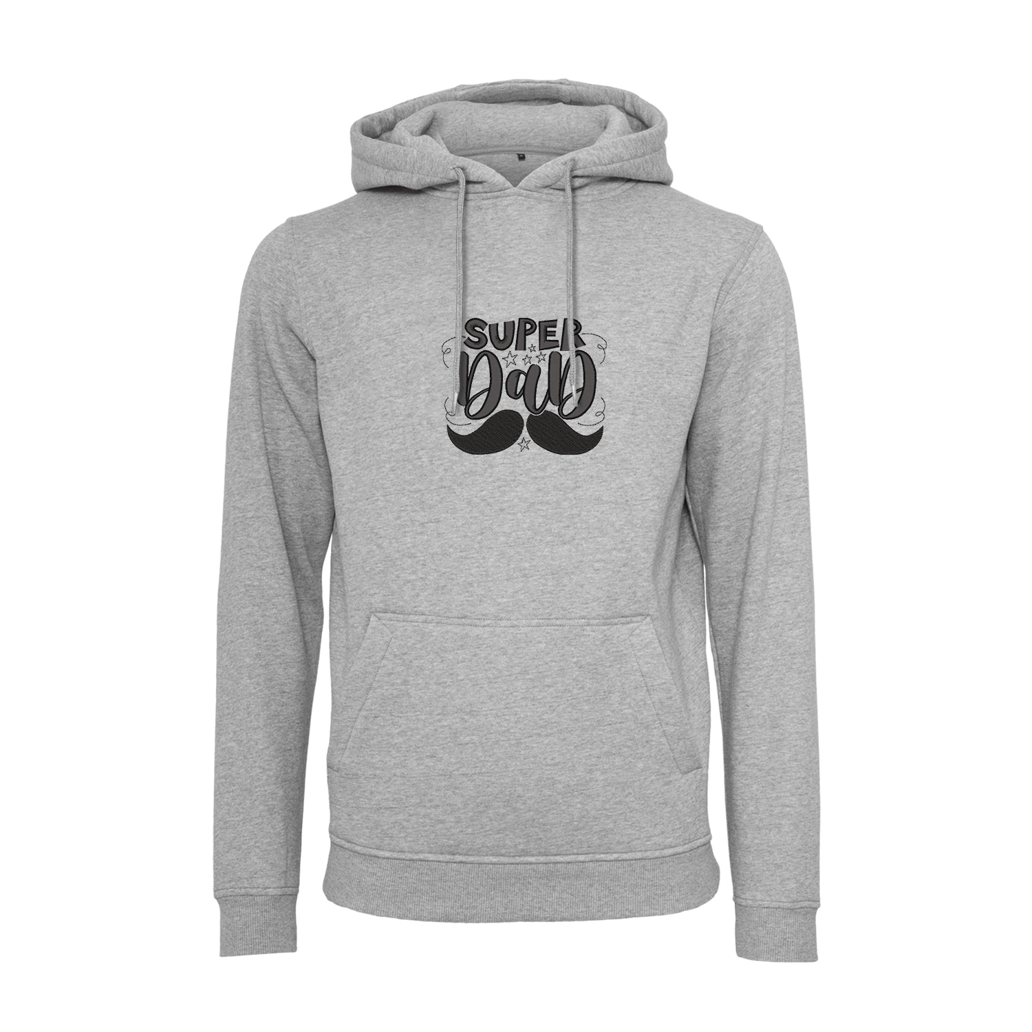 Bluza z kapturem „Super Dad” na Dzień Ojca z haftem | Prezent dla taty | Bluza z kapturem dla superbohatera