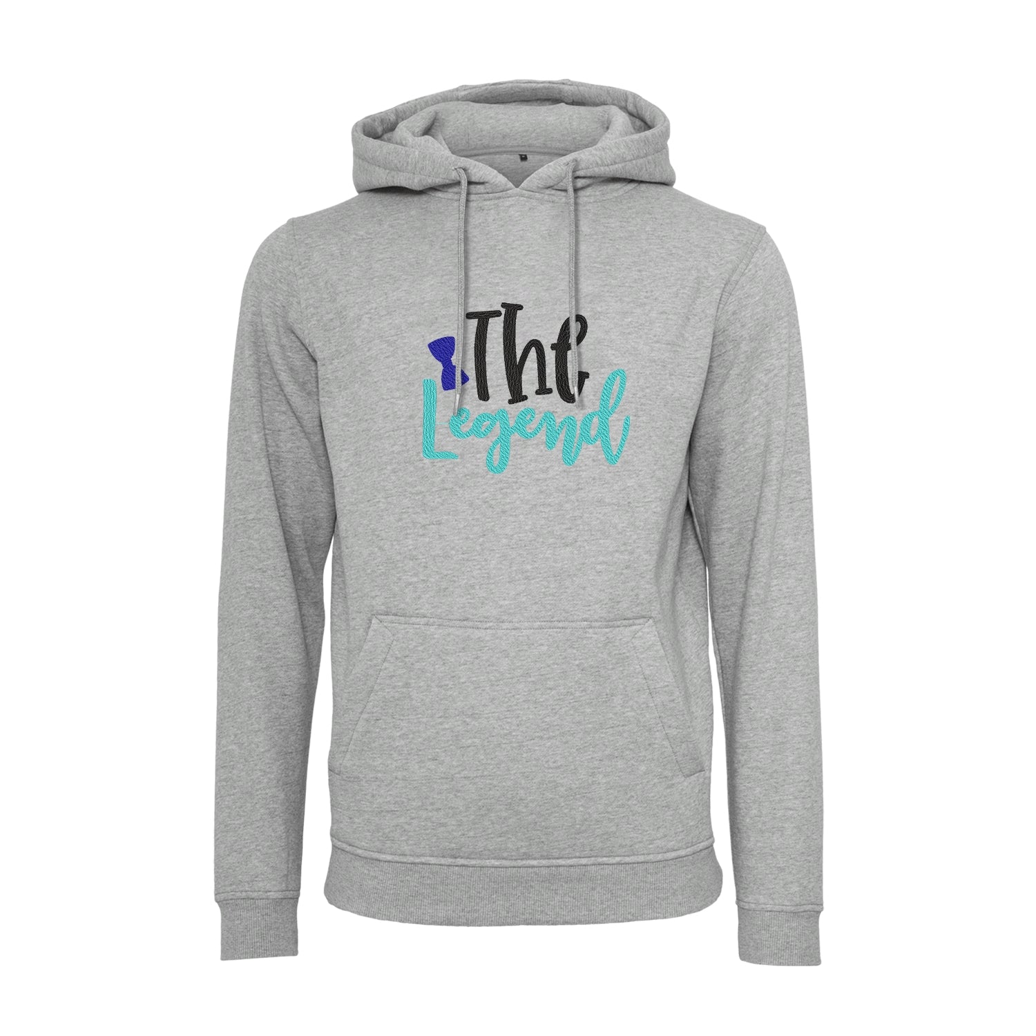 Bluza z kapturem „The Legend” z haftem | Prezent dla taty, dziadka lub męża | Stylowa bluza z kapturem
