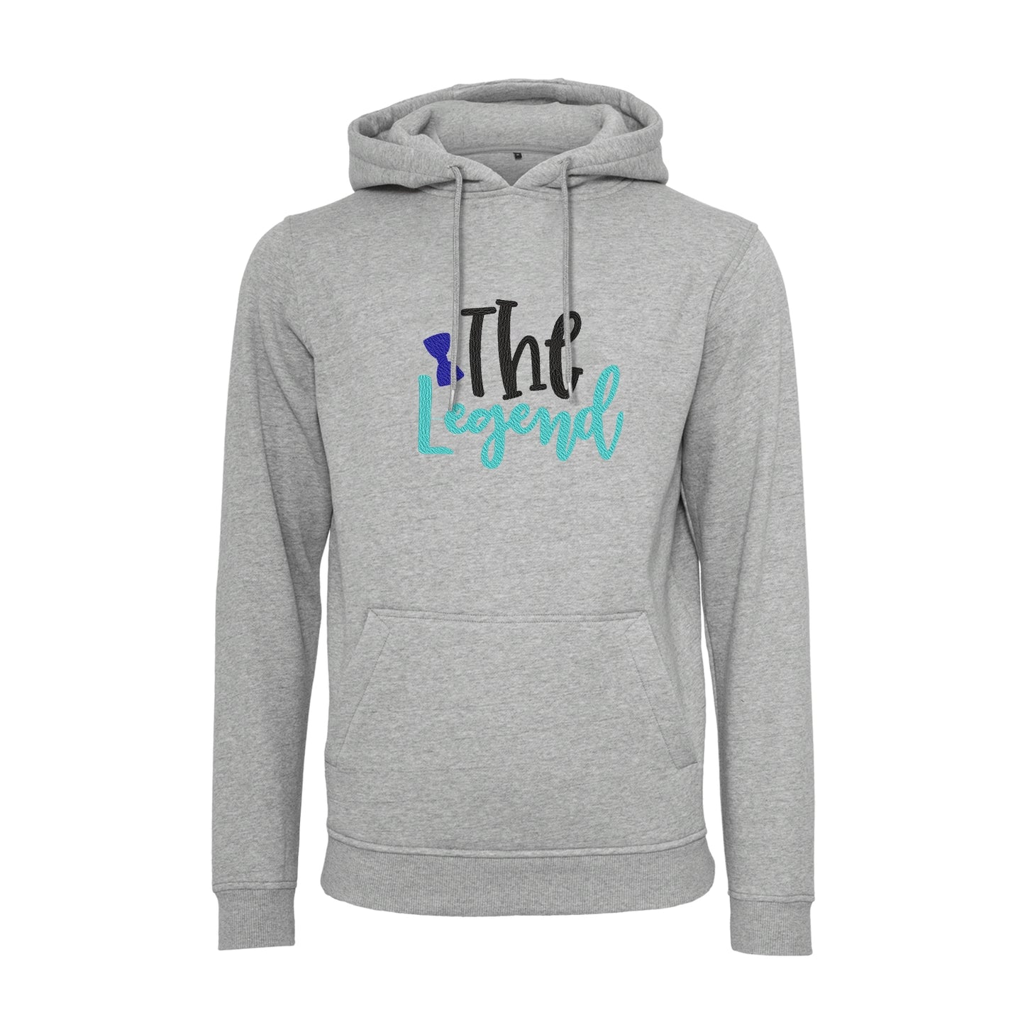 Bluza z kapturem „The Legend” z haftem | Prezent dla taty, dziadka lub męża | Stylowa bluza z kapturem