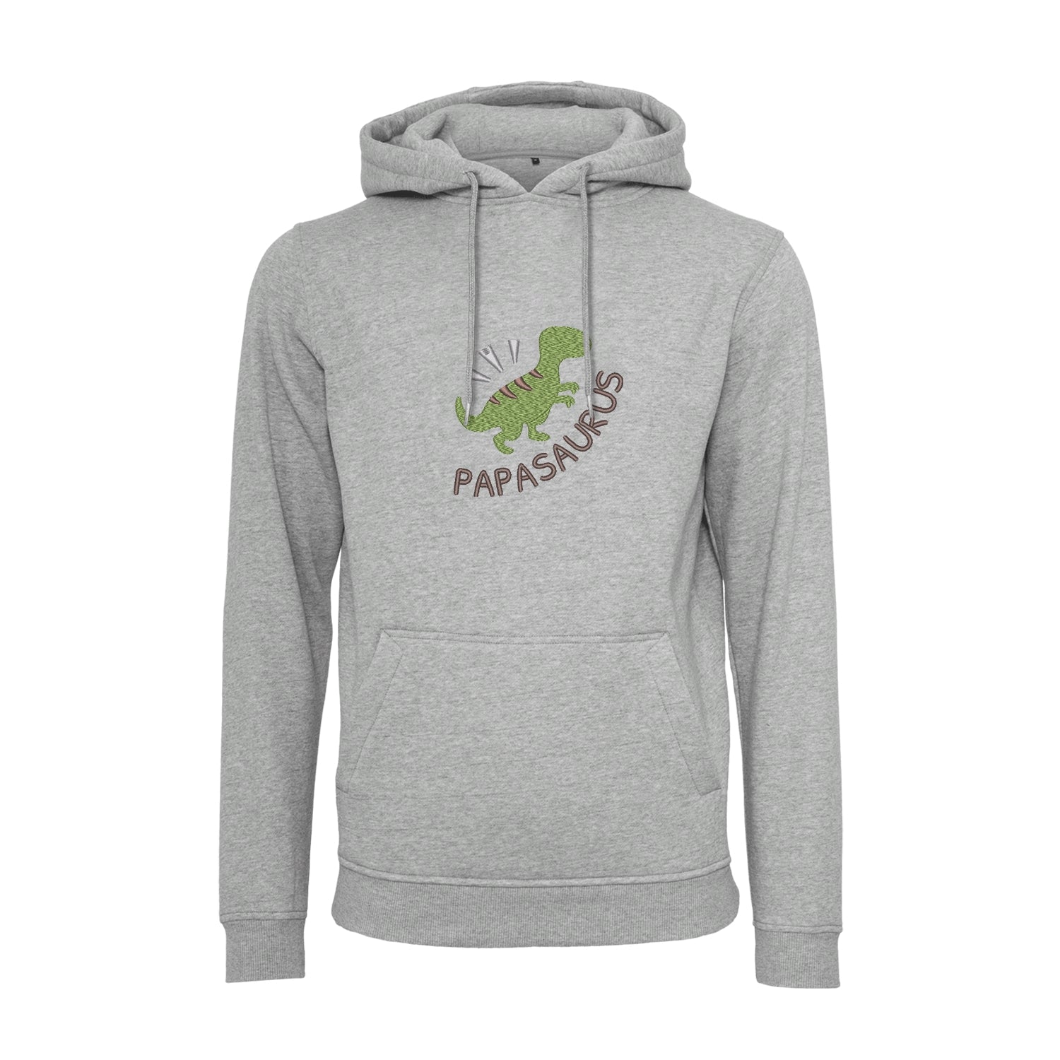 Bluza „Papasaurus” z haftem komputerowym – zabawna bluza dla taty dinozaura, dostępna w kroju bez kaptura, z kapturem i oversize Haft z radości - nadruki i haft na odzieży Warszawa