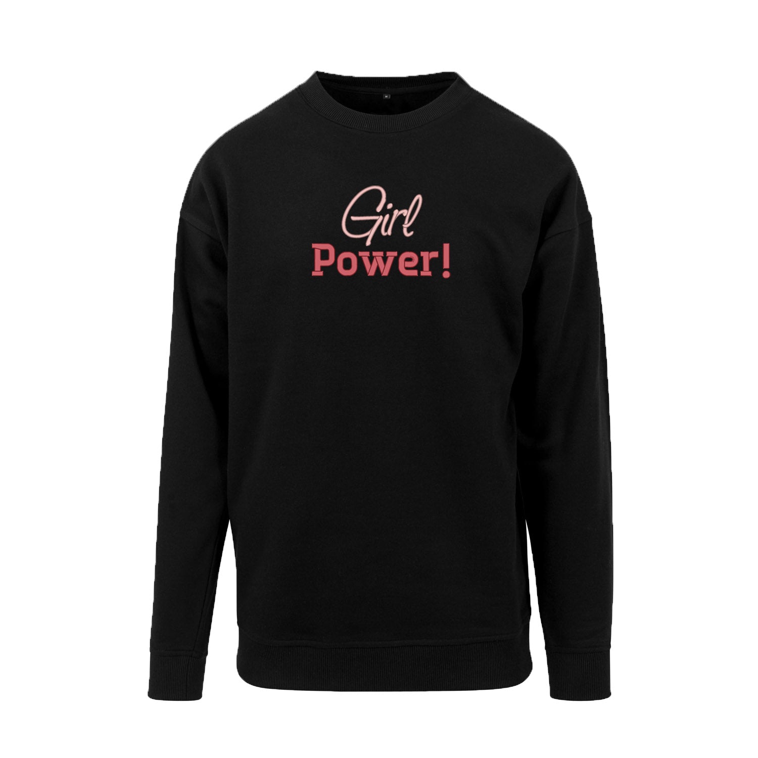 Bluza bez kaptura „Girl Power!” – Haft 3D, Siła Kobiet i Styl