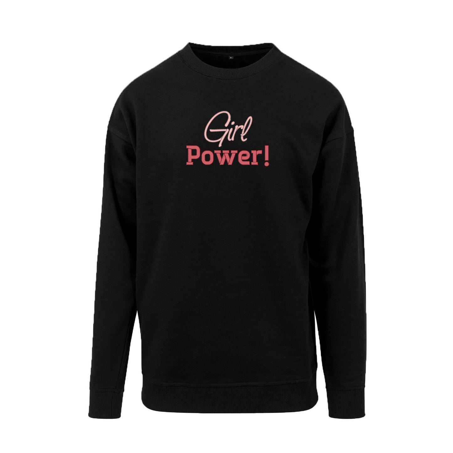 Bluza bez kaptura „Girl Power!” – Haft 3D, Siła Kobiet i Styl