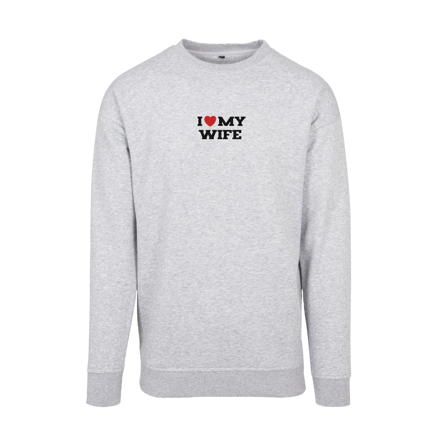 Bluza bez kaptura z haftem 