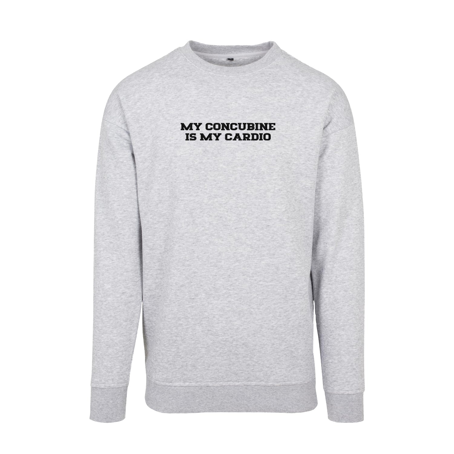 Bluza bez kaptura z haftem 