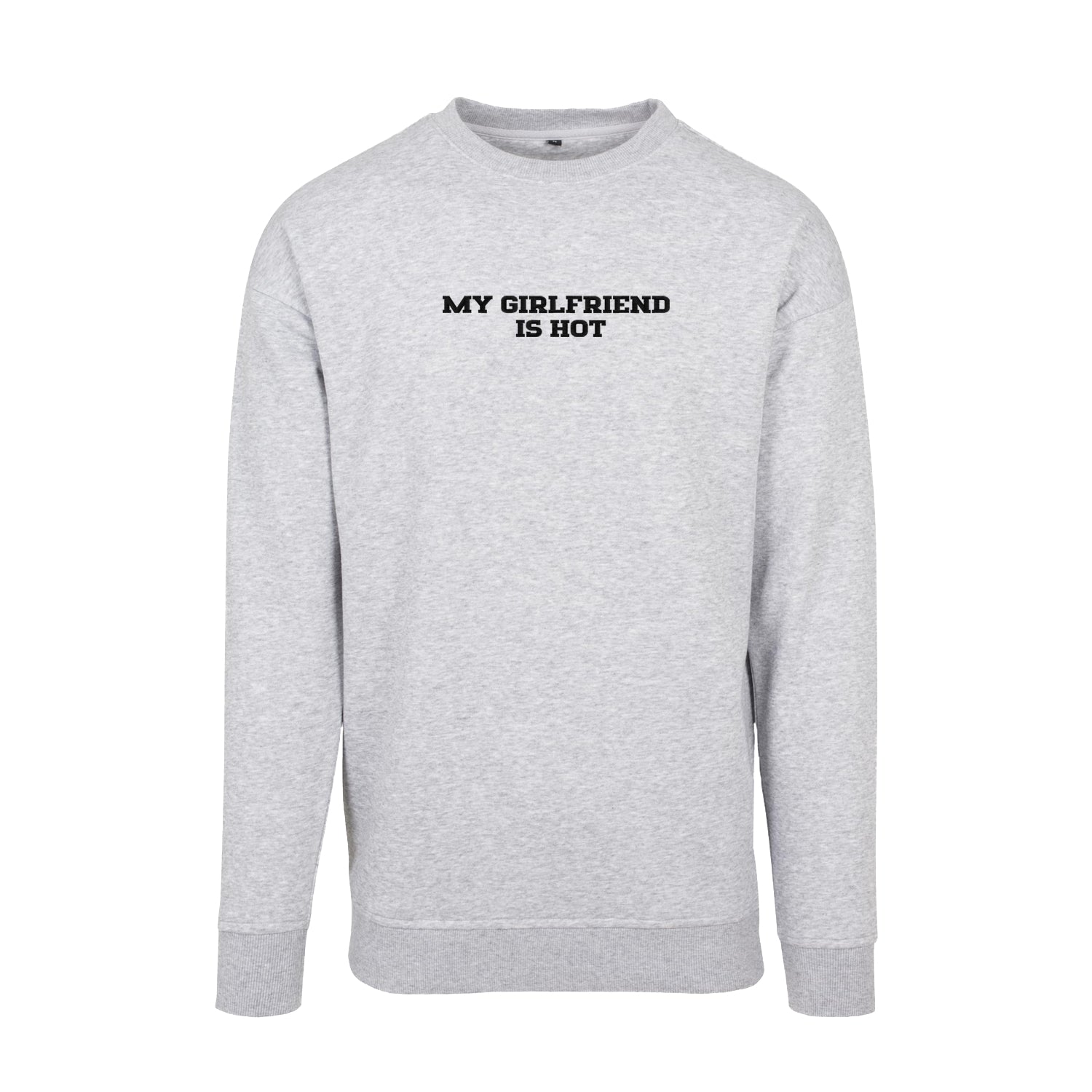 Bluza bez kaptura z haftem 