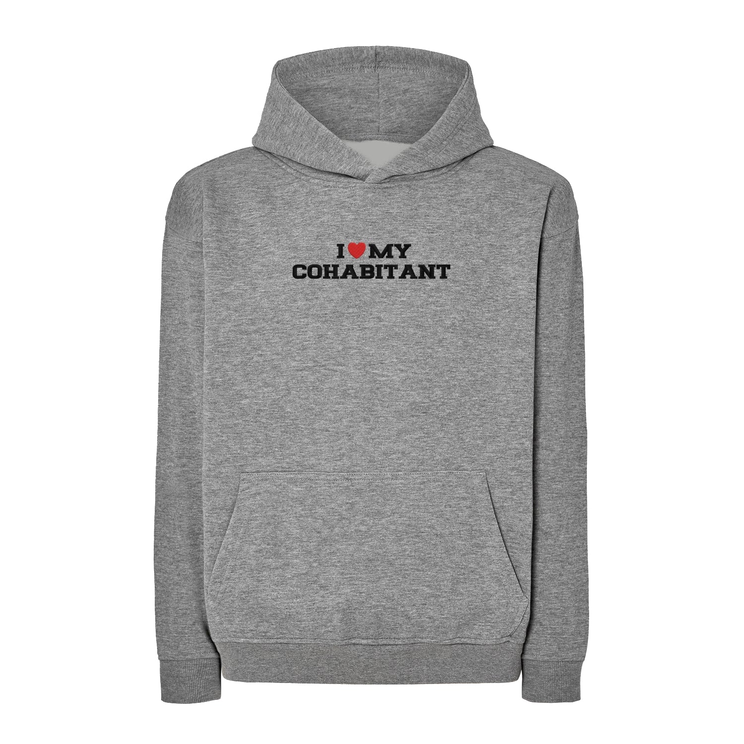 Bluza oversize z haftem 
