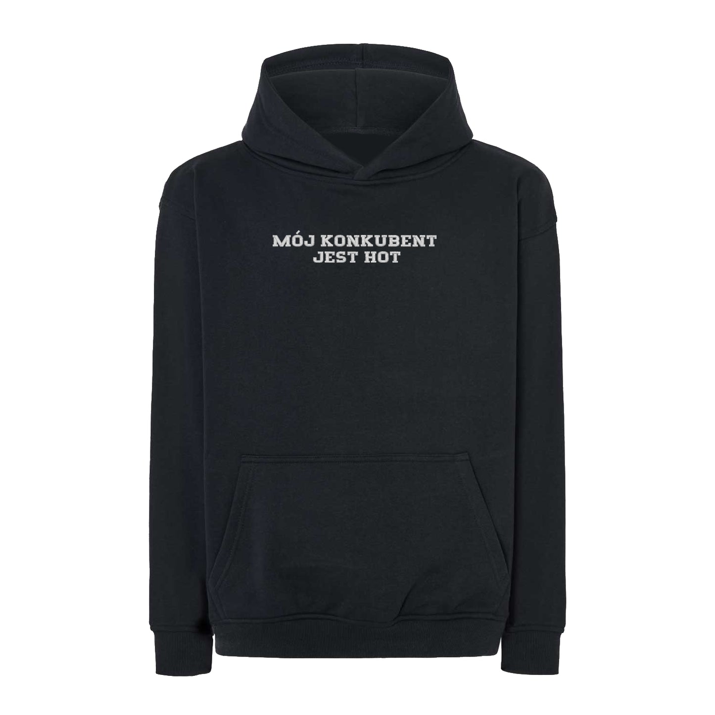 Bluza oversize z haftem "Mój Konkubent jest Hot"