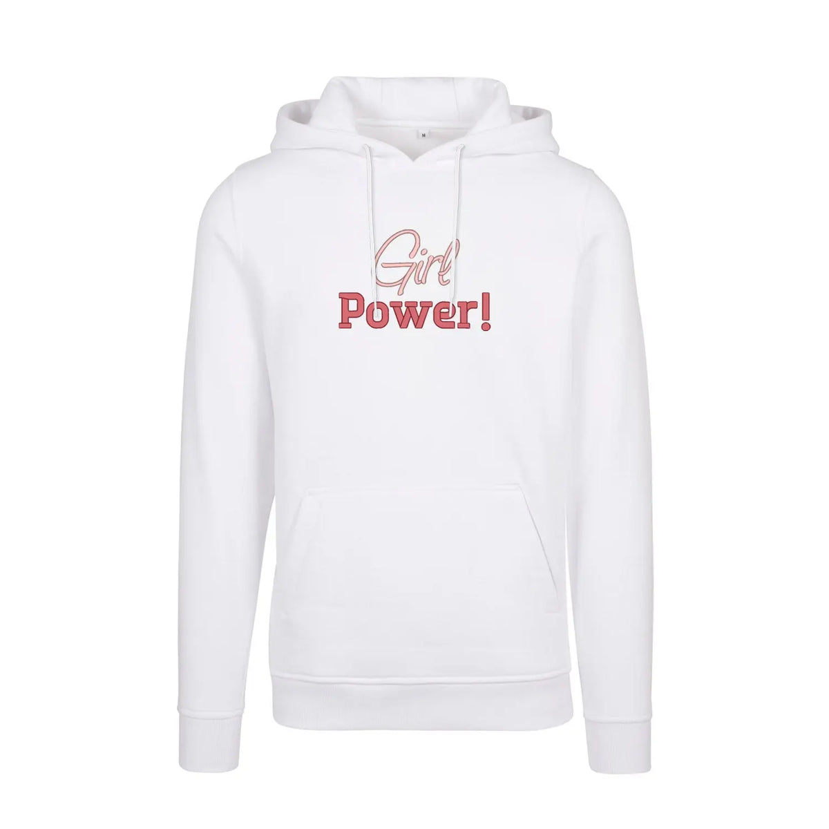 Bluza z kapturem „Girl Power!” – Haft 3D, Siła Kobiet i Styl Haft z radości