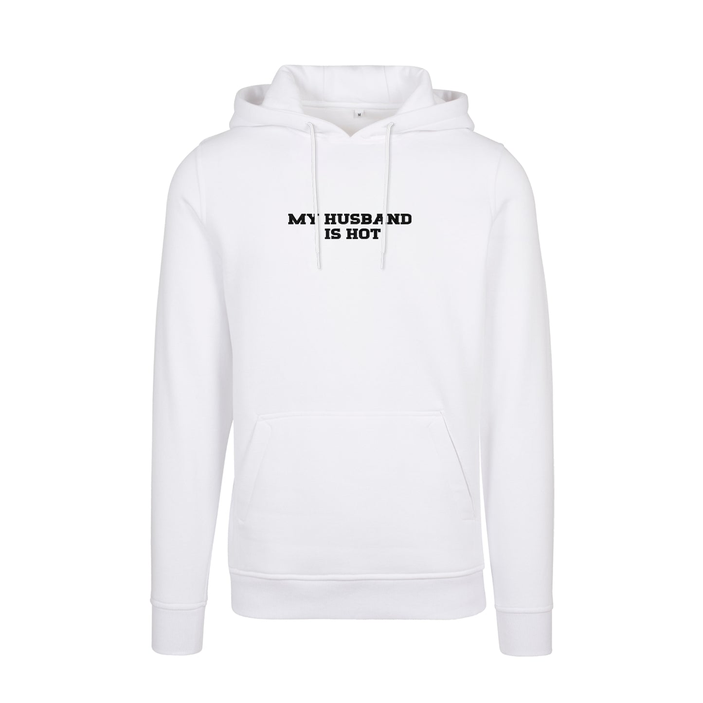 Bluza z kapturem z haftem "MY HUSBAND IS HOT"