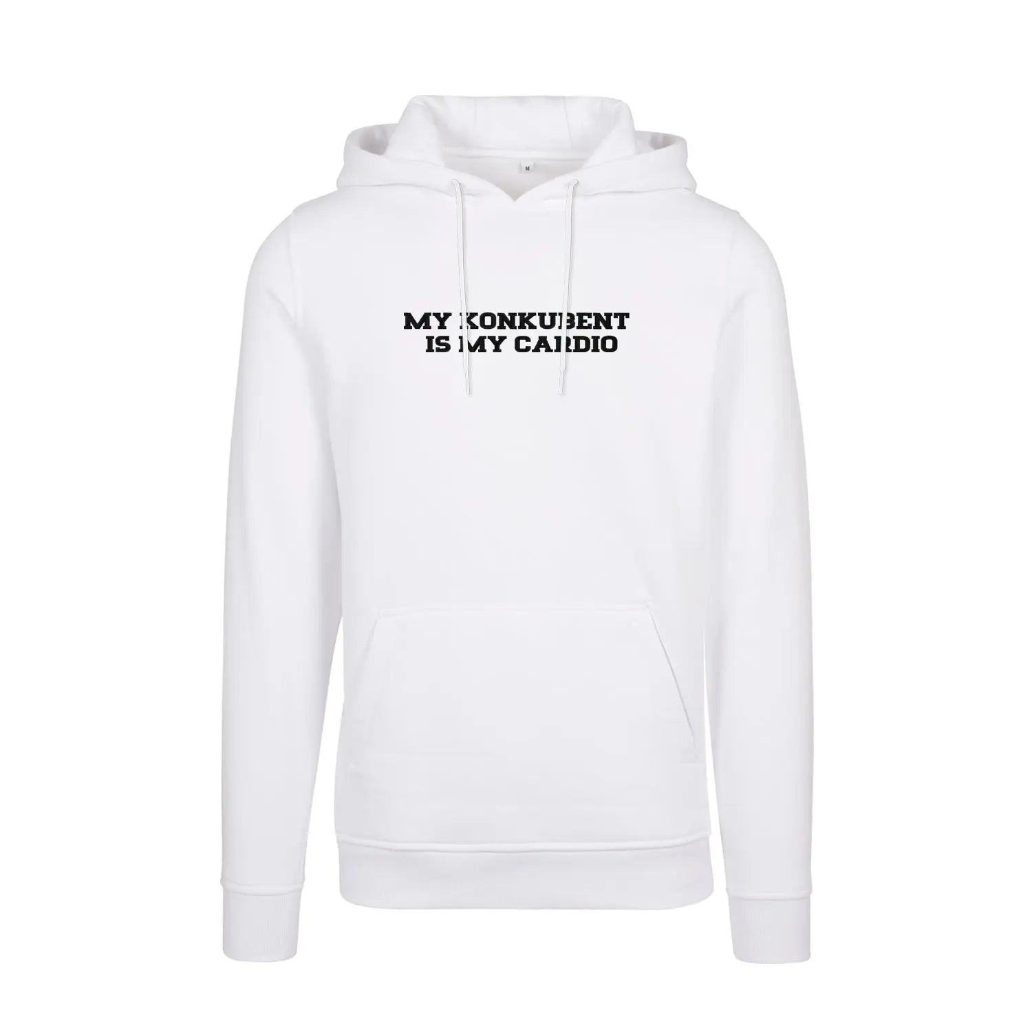 Bluza z kapturem z haftem "My Konkubent is my cardio" Haft z radości
