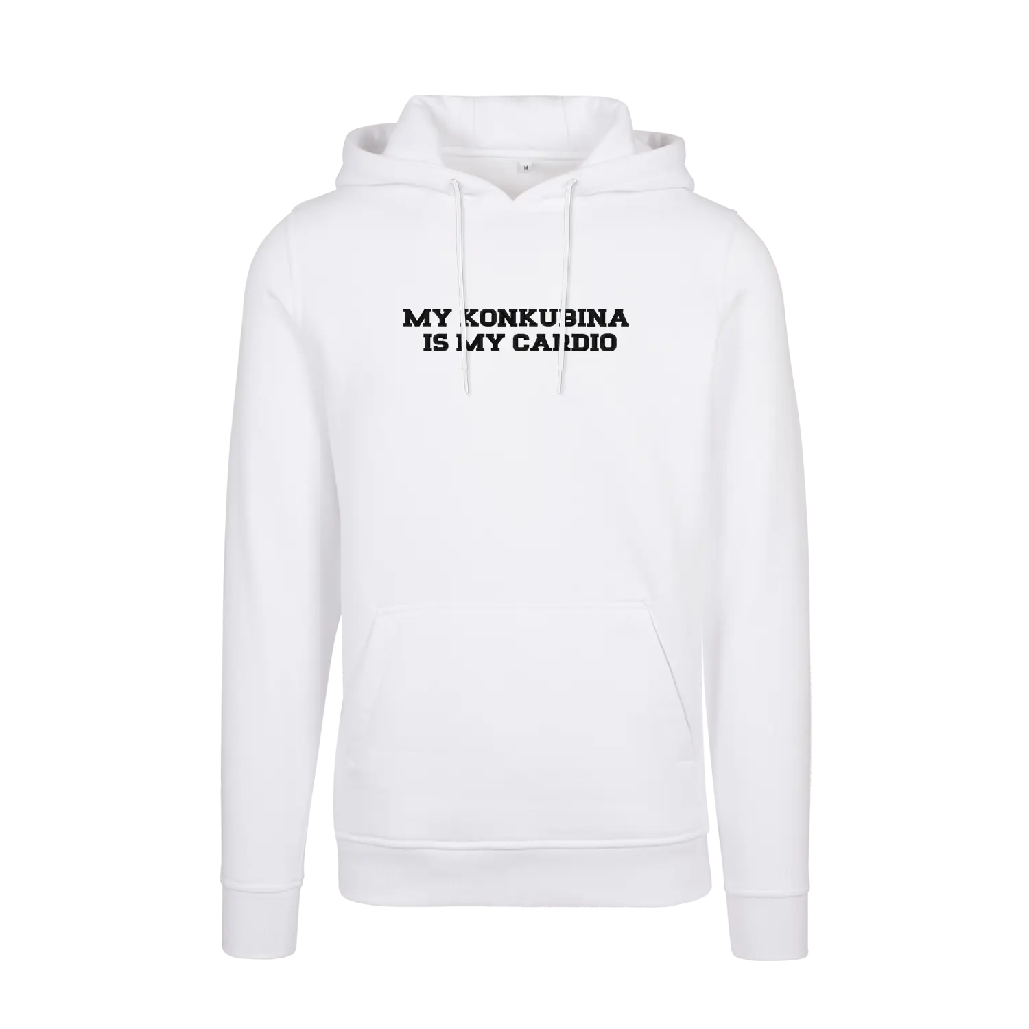 Bluza z kapturem z haftem "My Konkubina is my cardio" Haft z radości