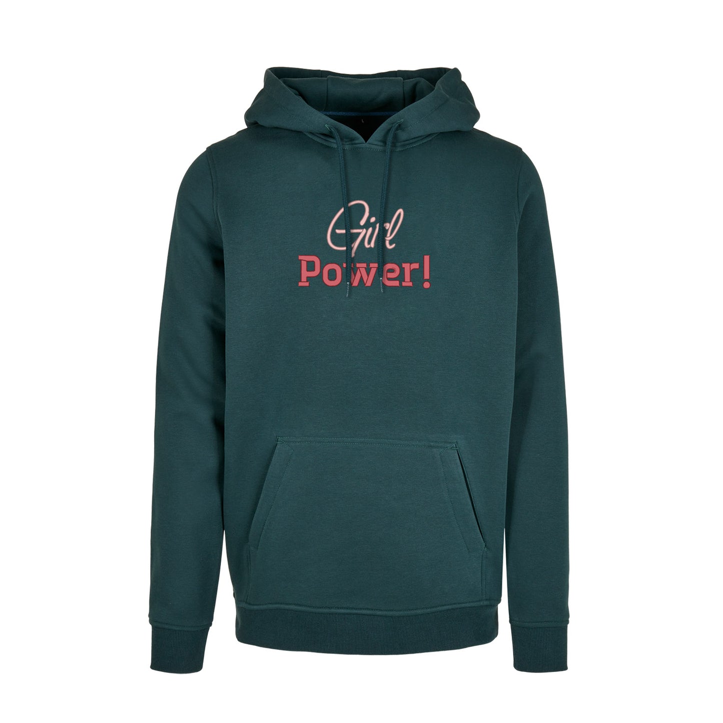 Bluza z kapturem „Girl Power!” – Haft 3D, Siła Kobiet i Styl