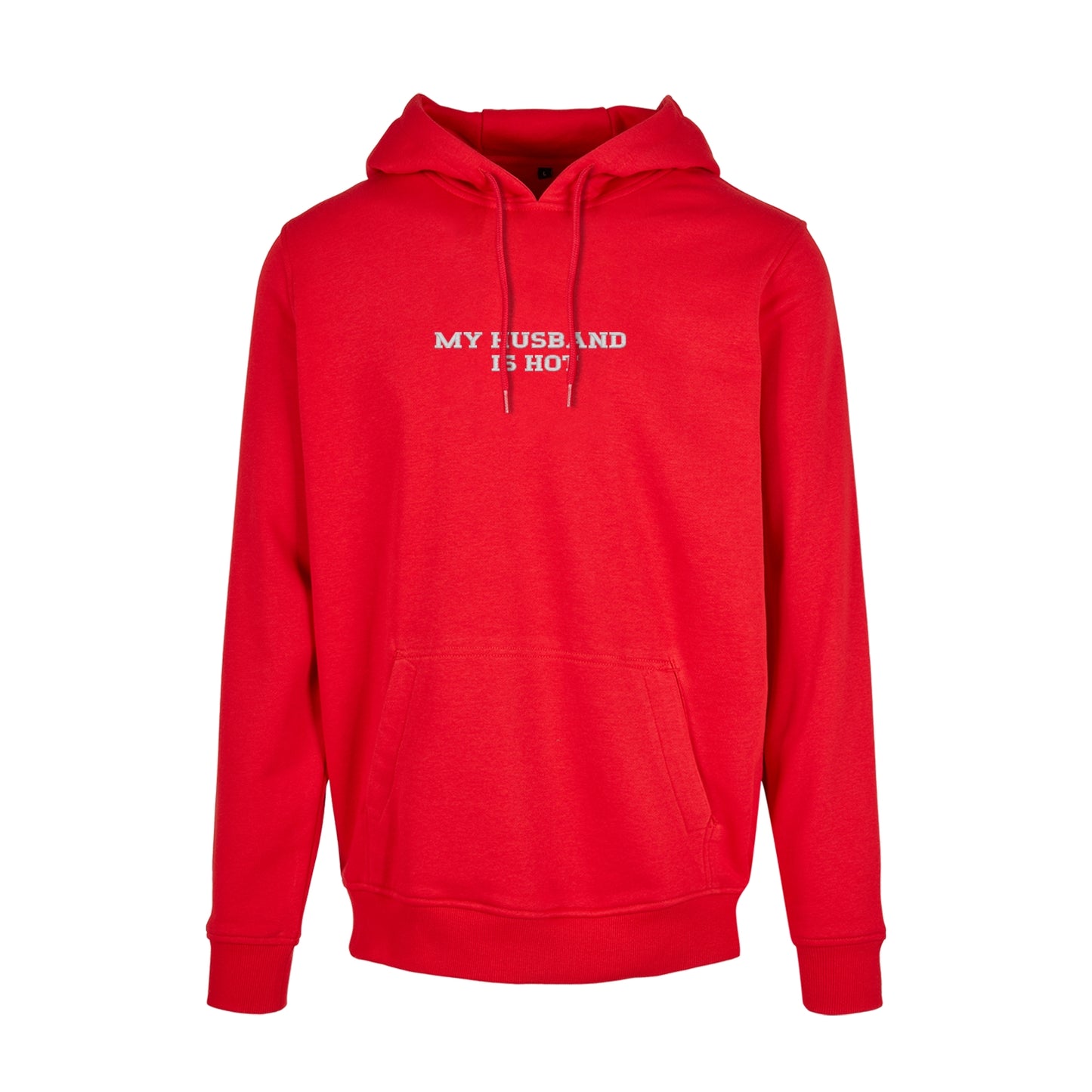 Bluza z kapturem z haftem "MY HUSBAND IS HOT"