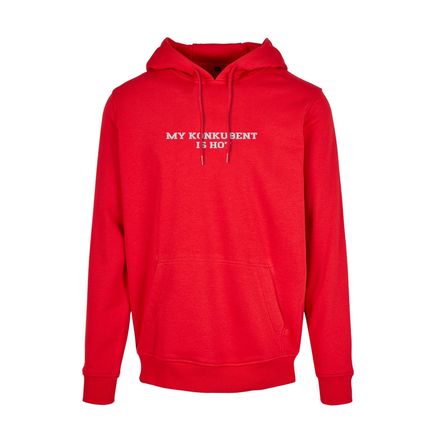 Bluza z kapturem z haftem "Mój Konkubent Is Hot"