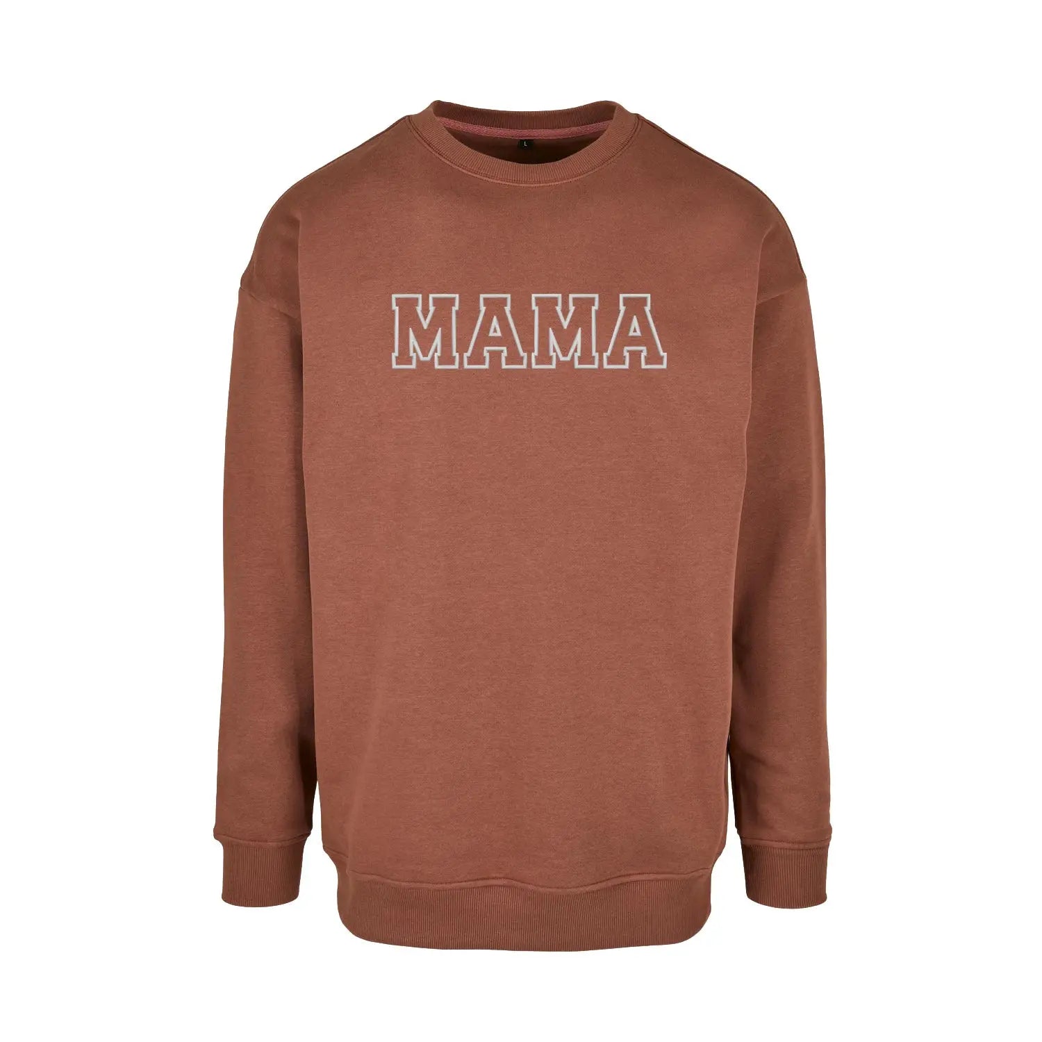 Bluza bez kaptura "MAMA KONTUR" idealny prezent na Dzień Mamy Haft z radości