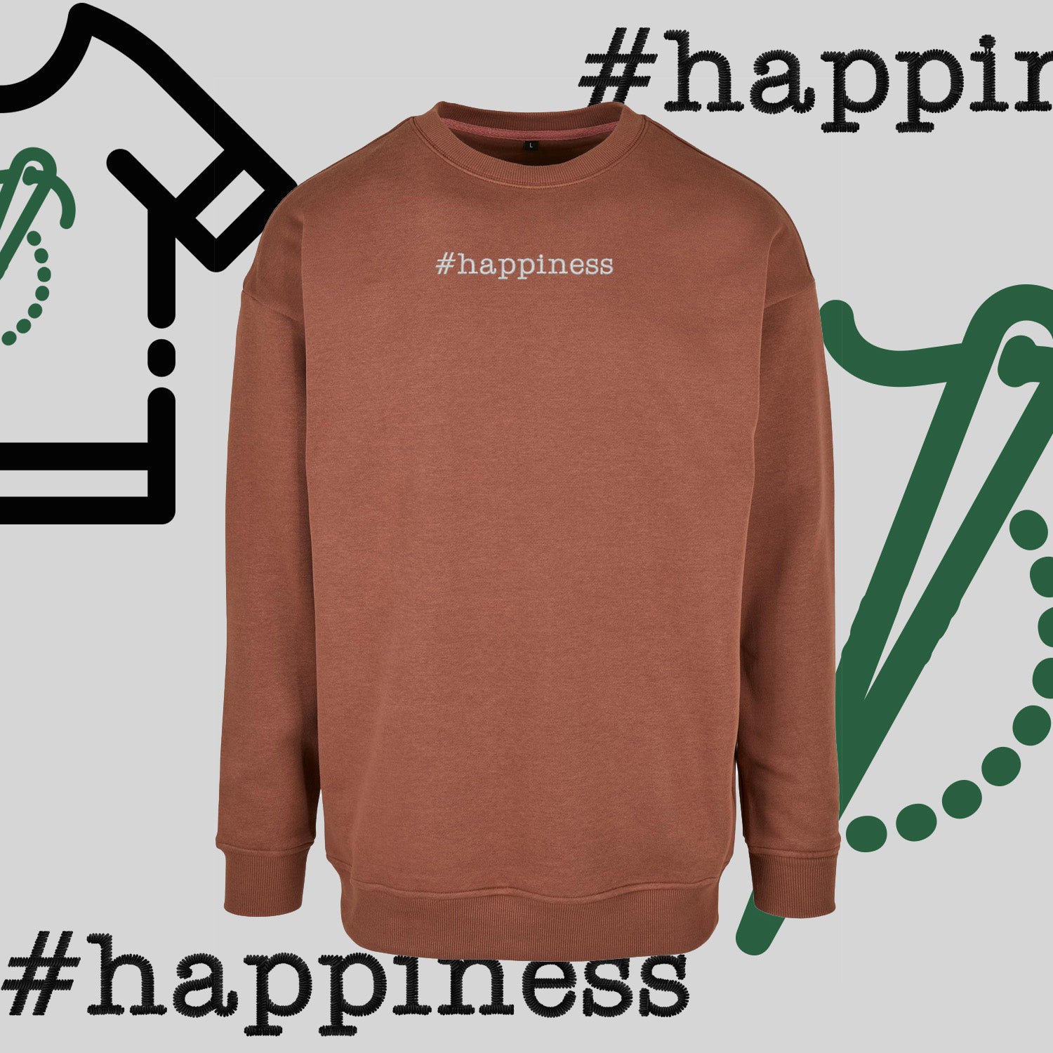 Bluza bez kaptura 