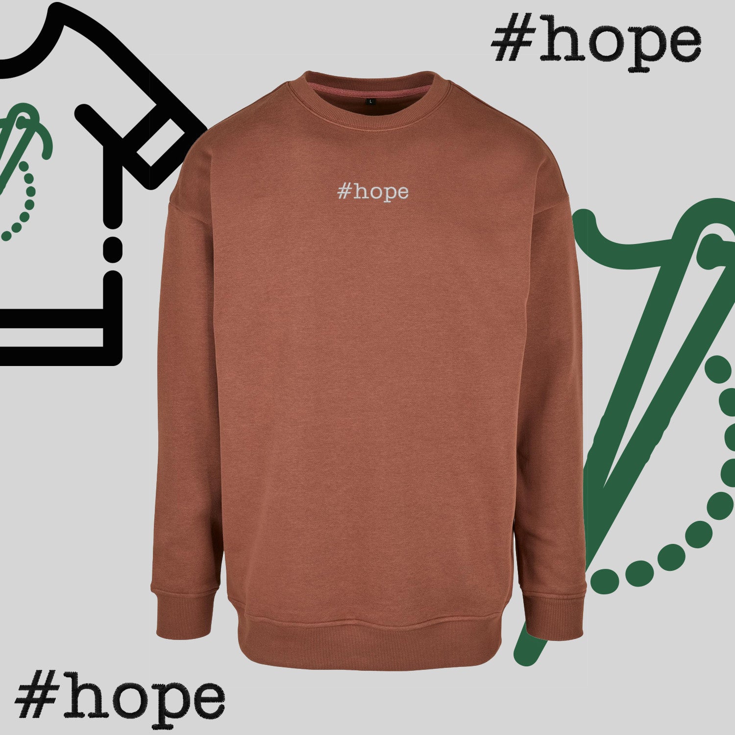 Bluza bez kaptura 