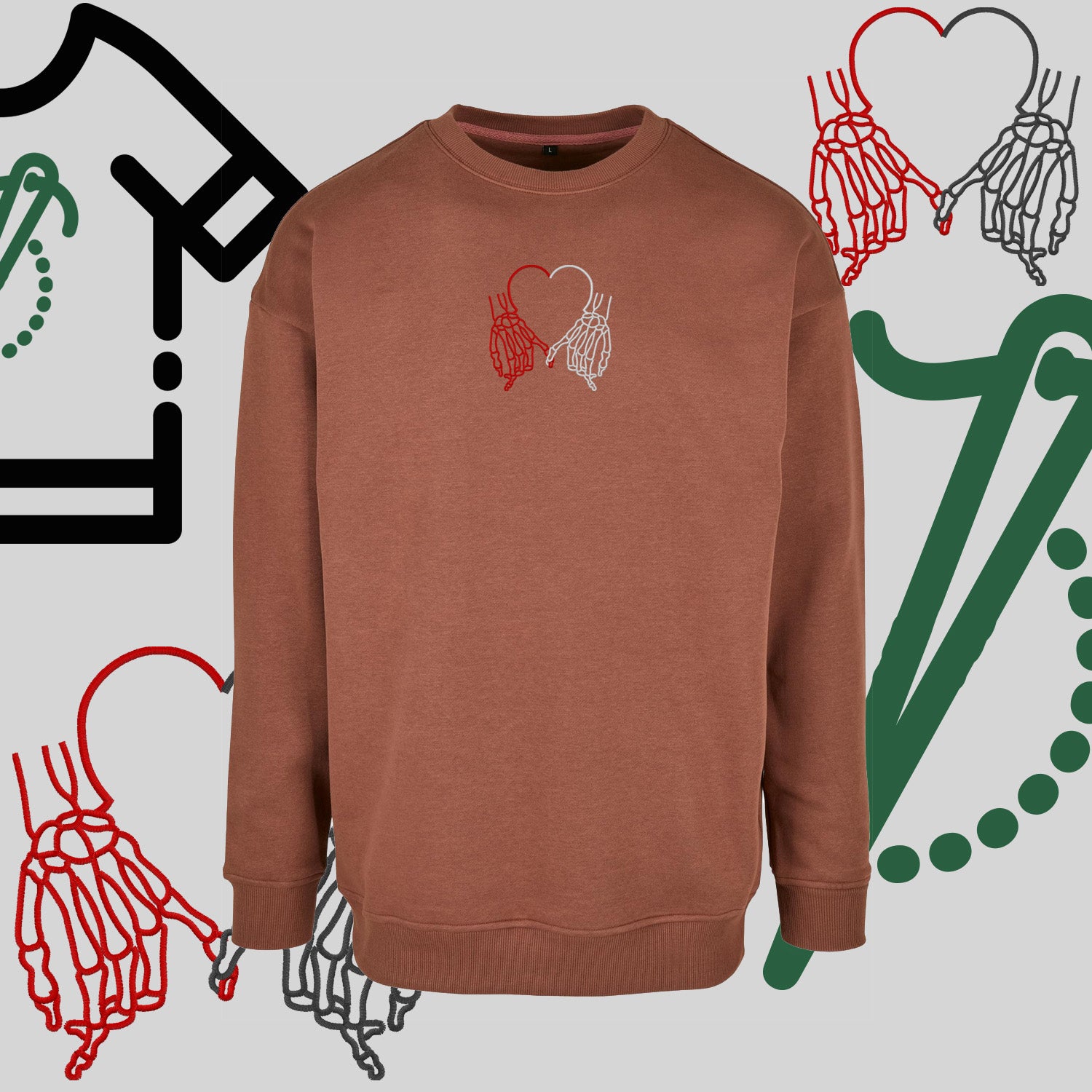 Bluza bez kaptura 